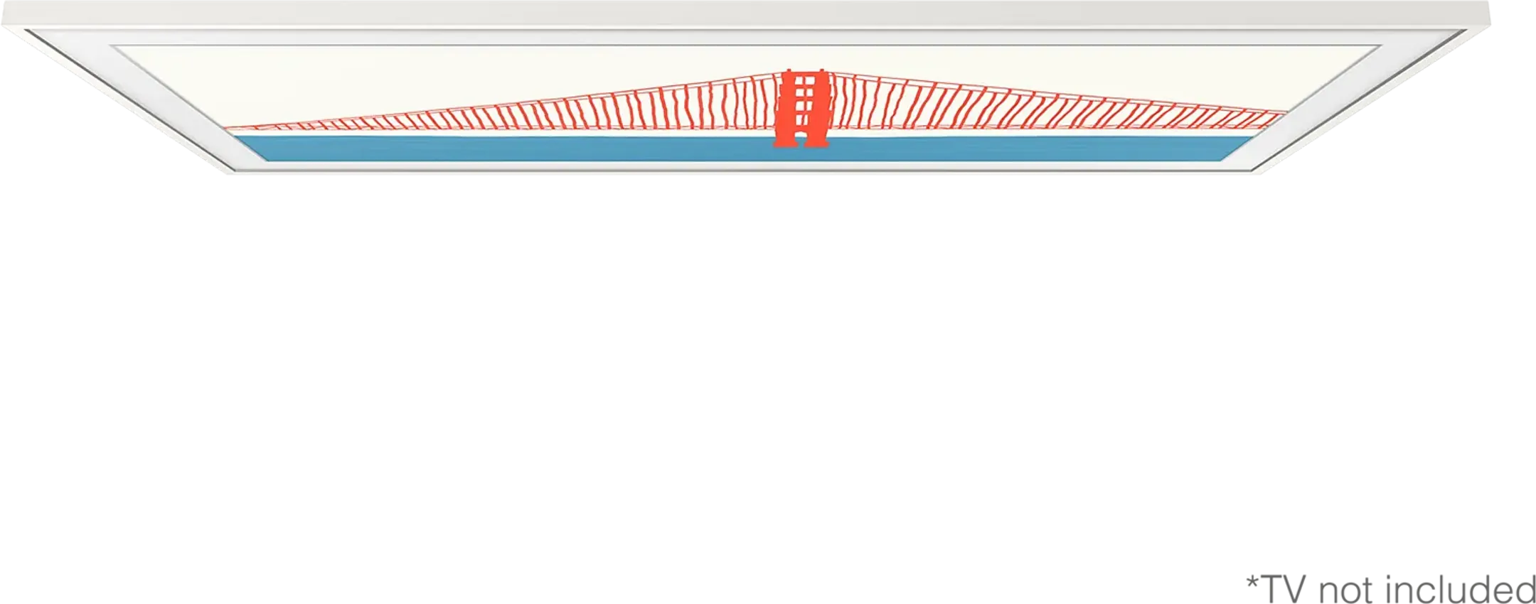 Samsung Verwisselbare kader The Frame 43" - Wit image