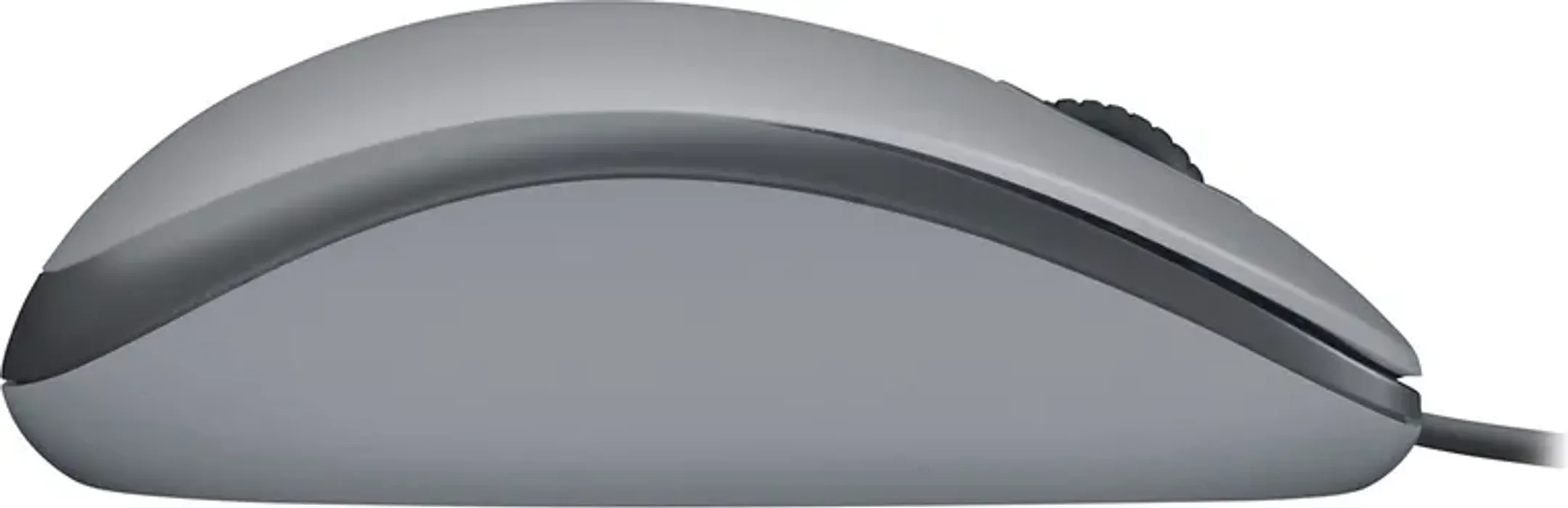 Logitech Souris filaire M110 Silent - Gris Moyen image