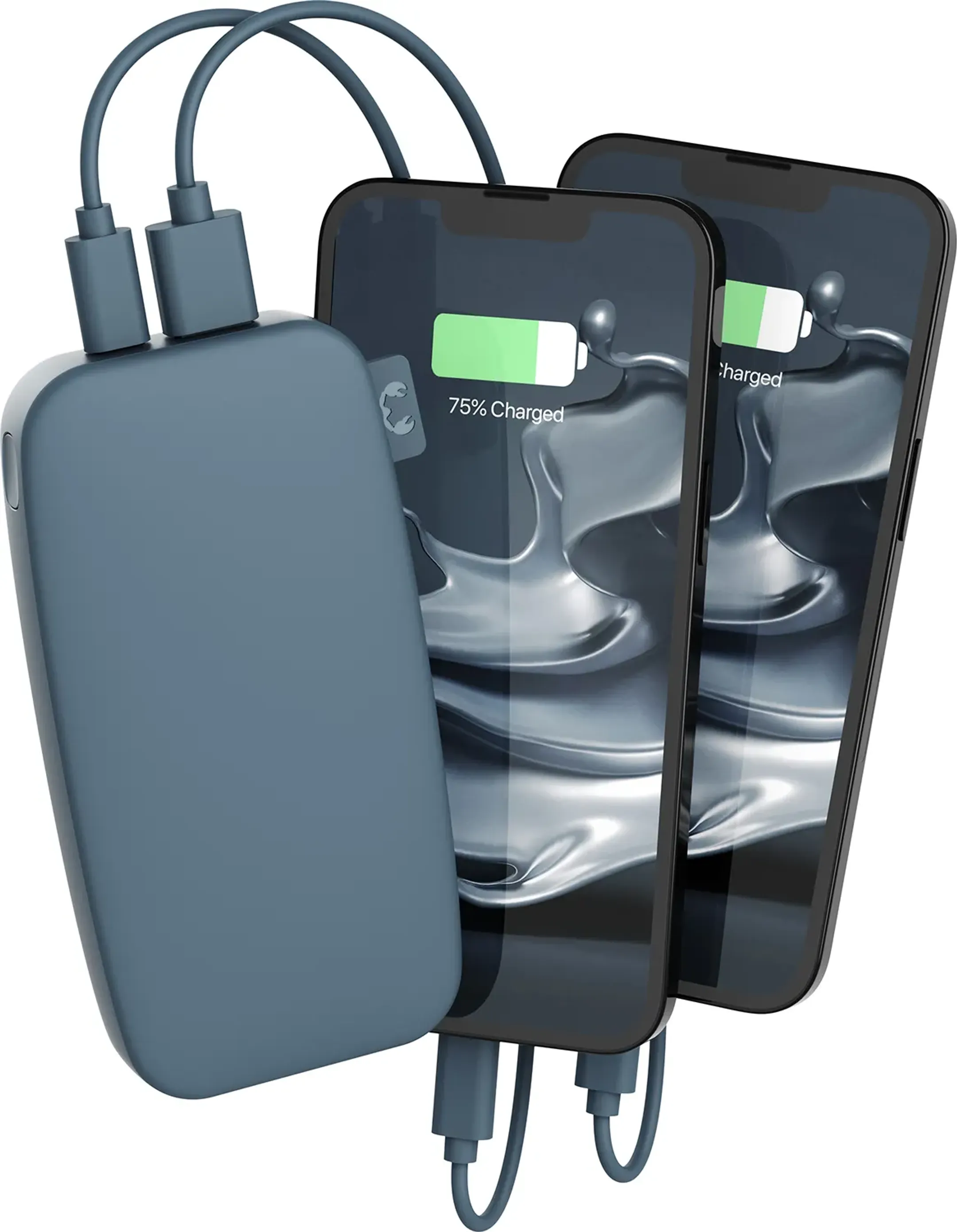 Fresh 'n Rebel USB C powerbank 12.000 mAh met 20 W Power Delivery - Dive Blue image