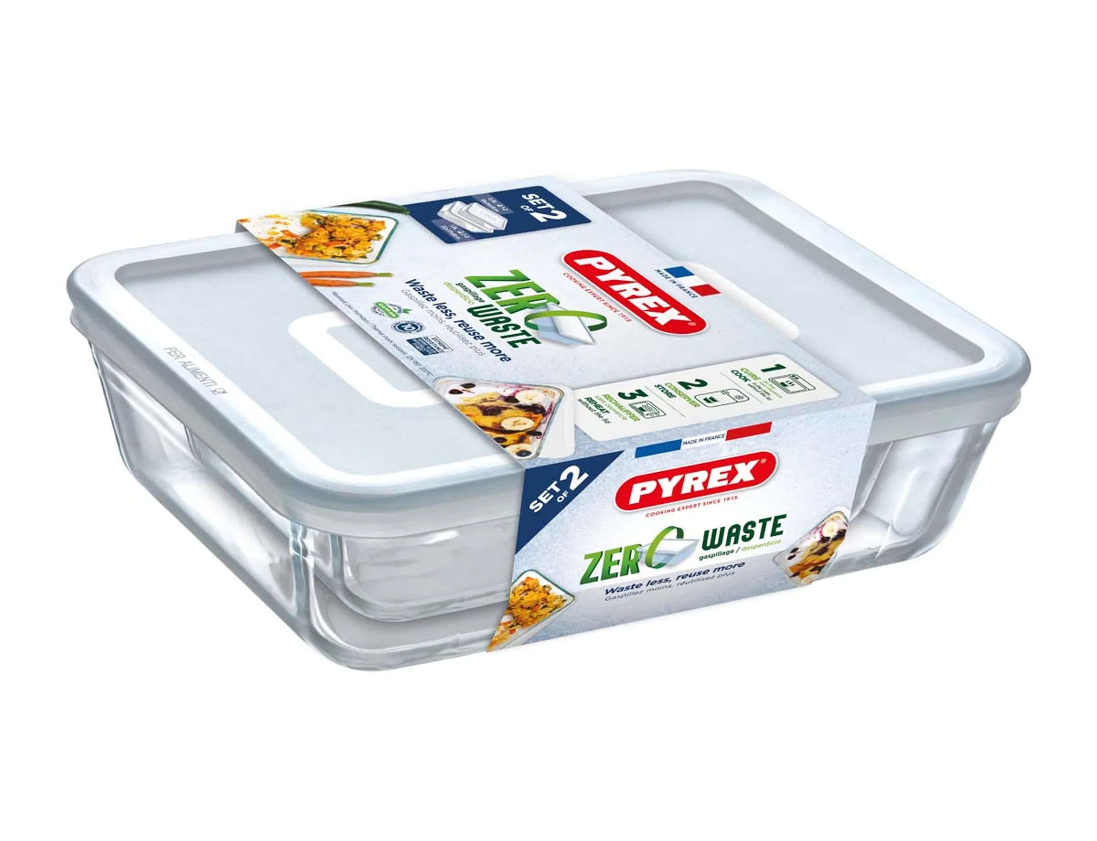 Plat à four Cook & Freeze - 2pc