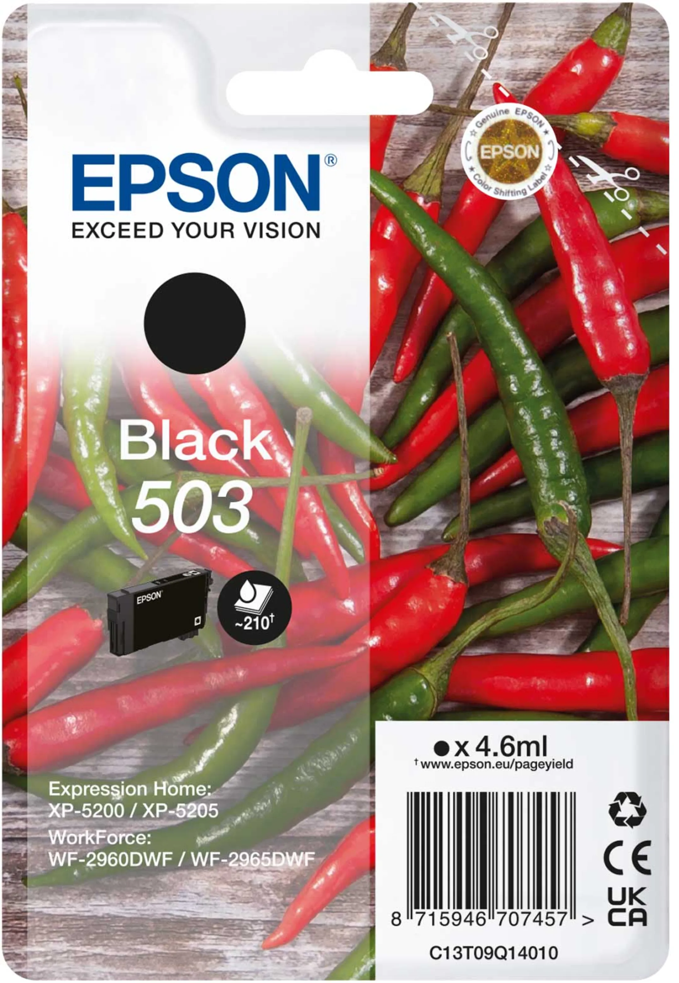 Inktcartridge 503 - Zwart