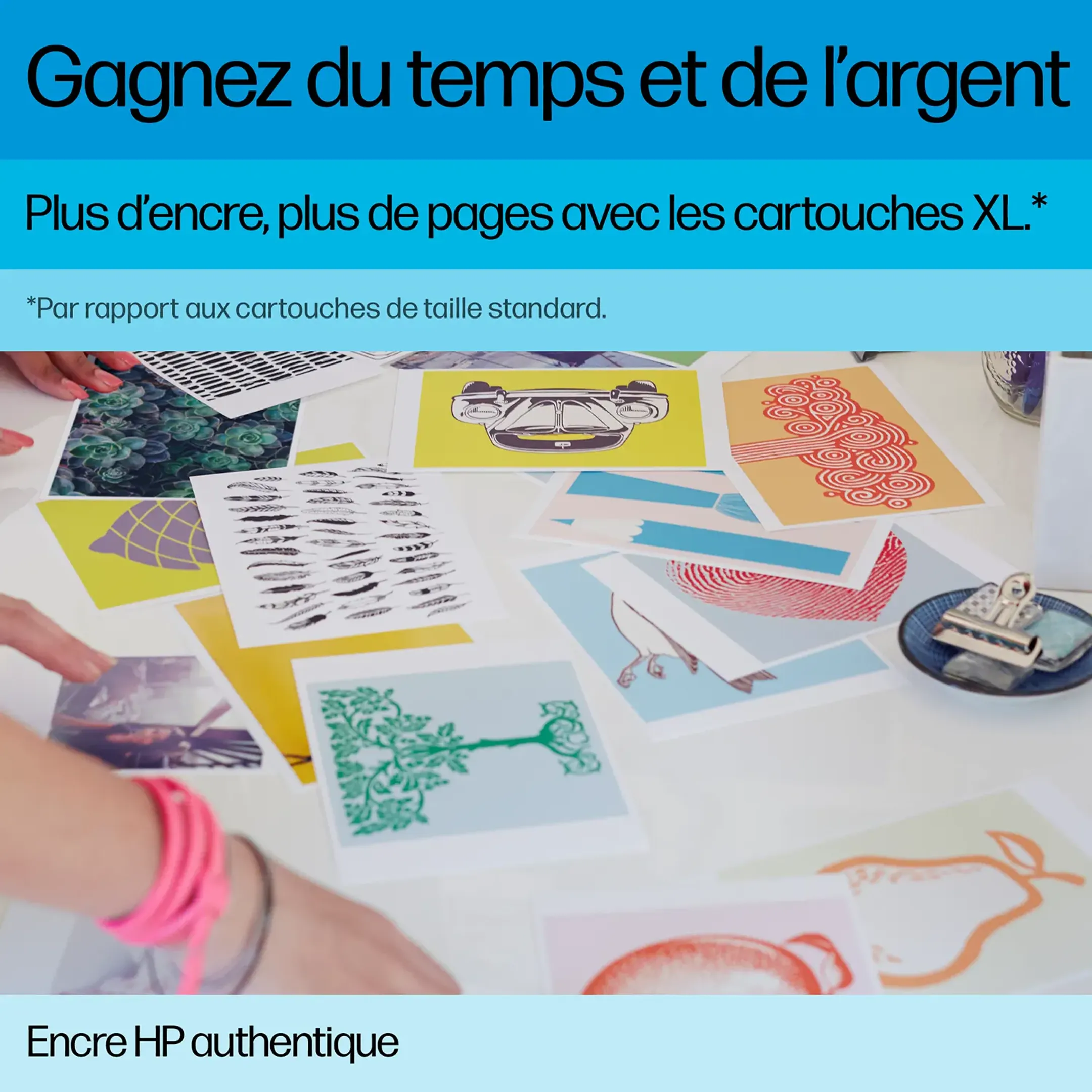 HP Cartouche d'encre 305 - Noir + 3 couleurs - 2-pack image