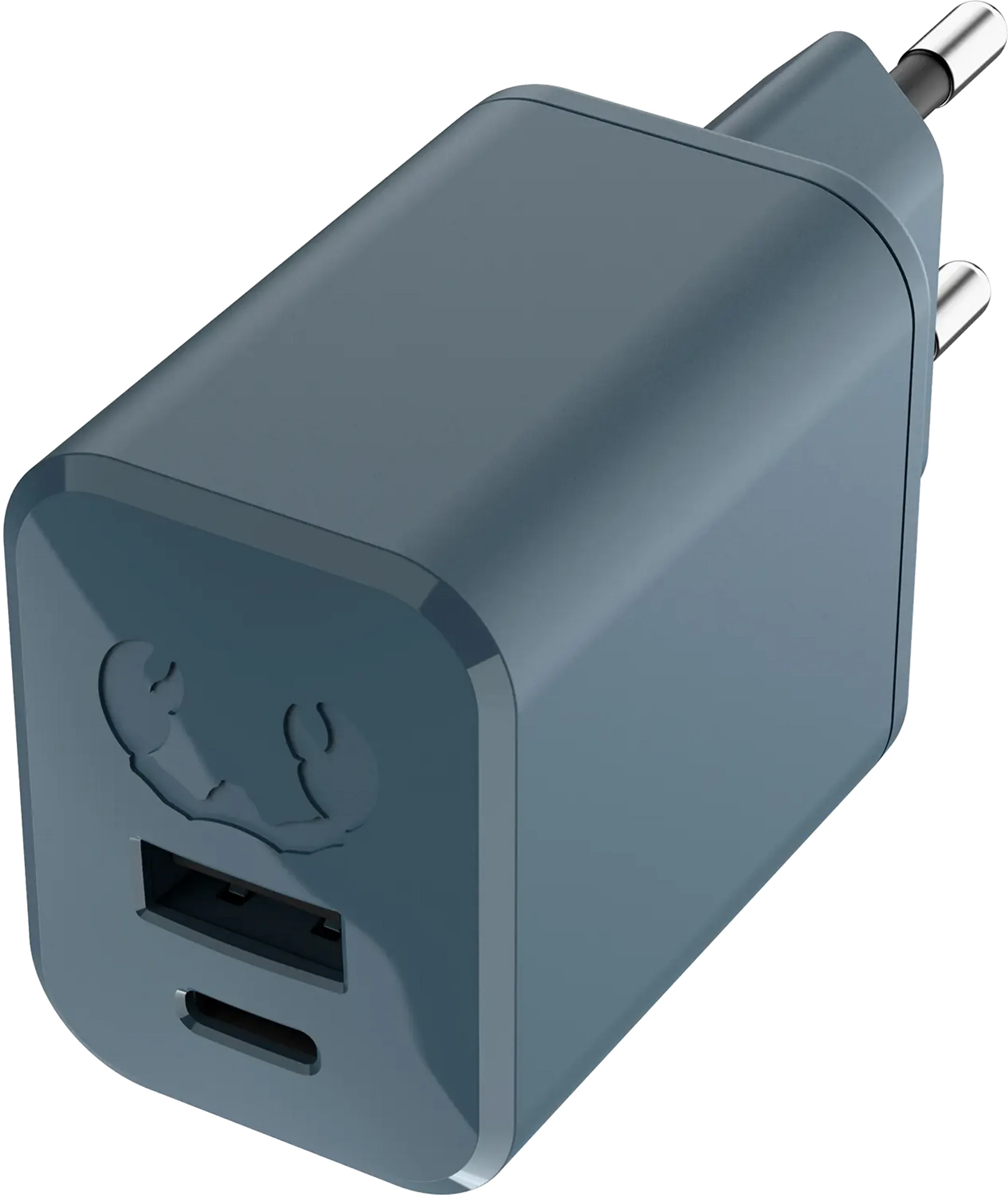 Chargeur secteur Mini 45 W USB A et USB C avec Power Delivery - Dive Blue