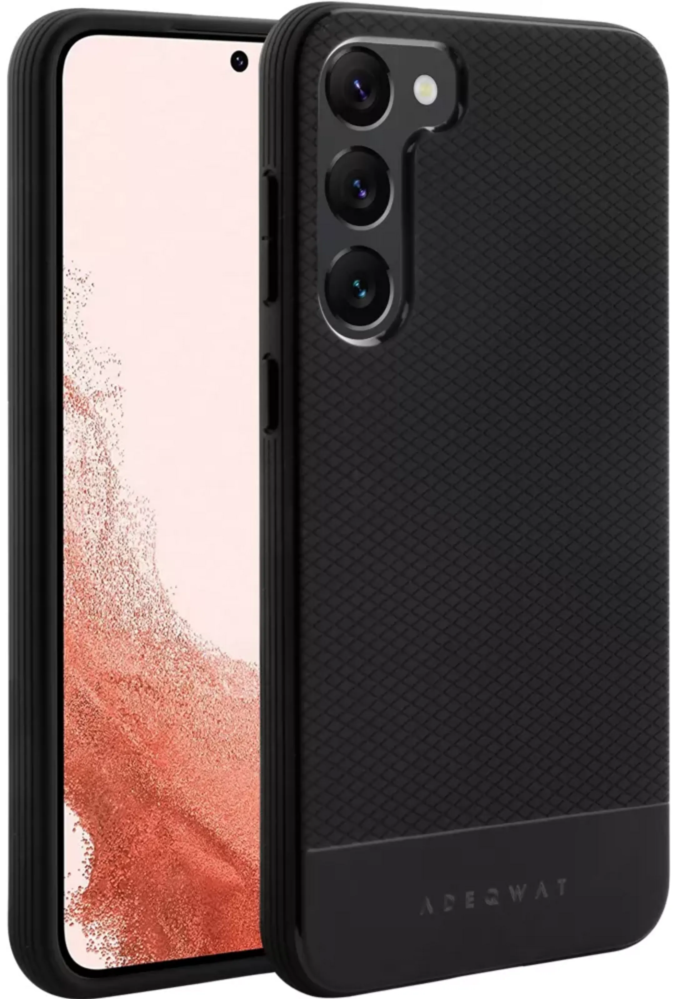 Backcover Souple voor Galaxy S23+ - Zwart