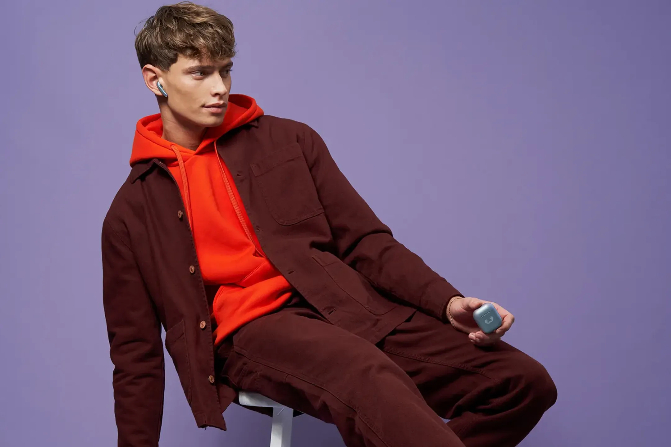 Fresh 'n Rebel Twins 3+ draadloze oortjes - Dive Blue image