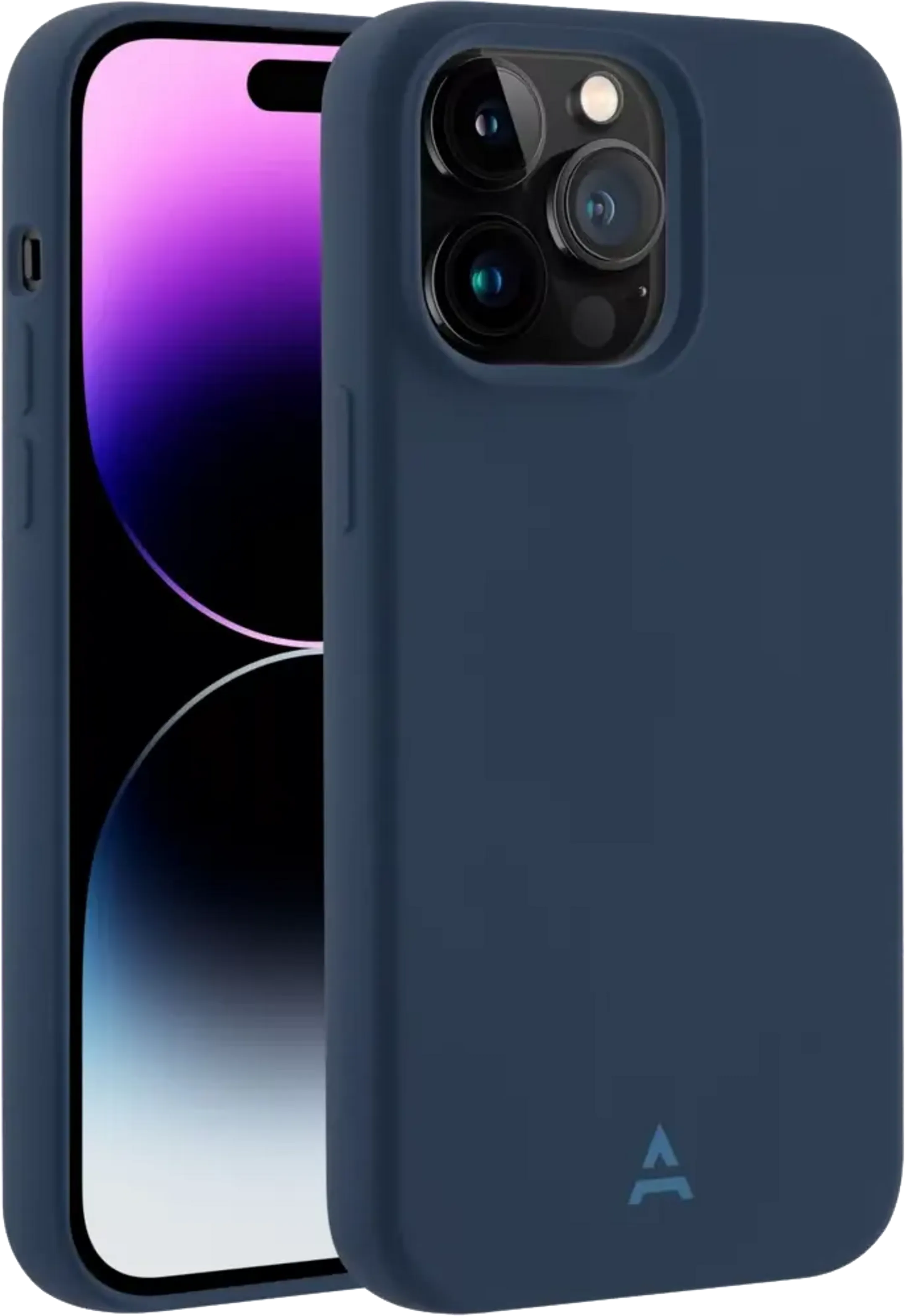 Backcover met MagSafe voor iPhone 14 Pro - Blauw