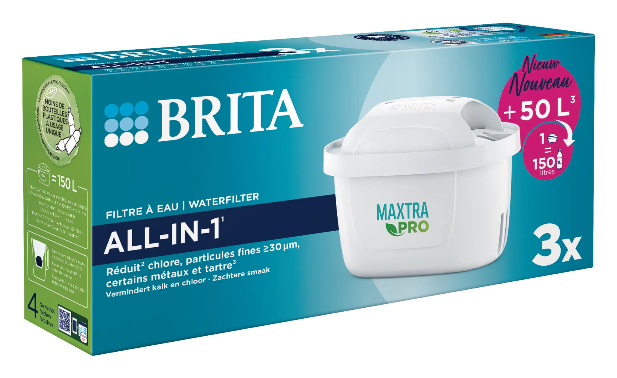 Brita Cartouche filtrante MAXTRA PRO ALL-IN-1 3-Pack image