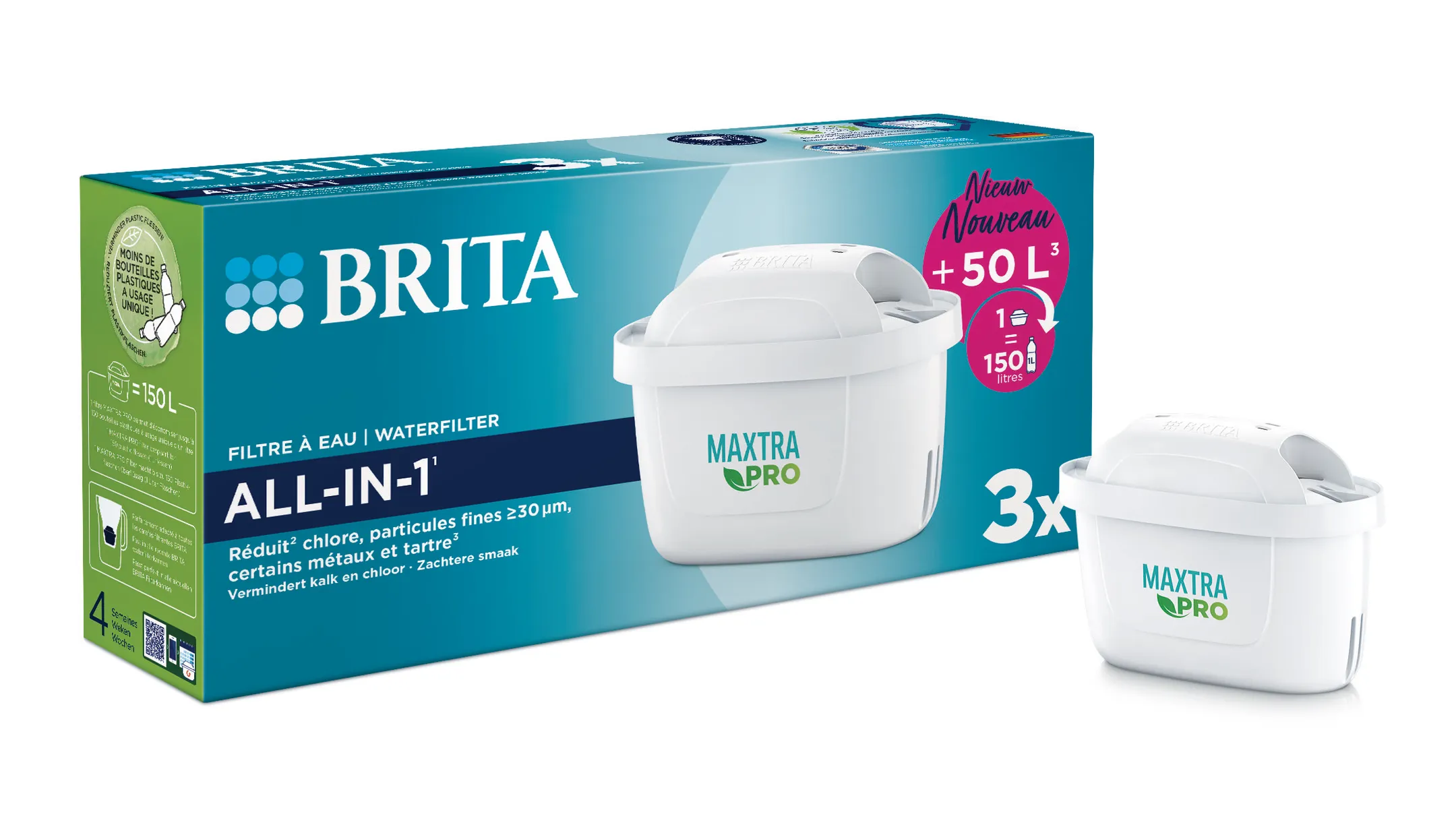 Cartouche filtrante MAXTRA PRO ALL-IN-1 3-Pack