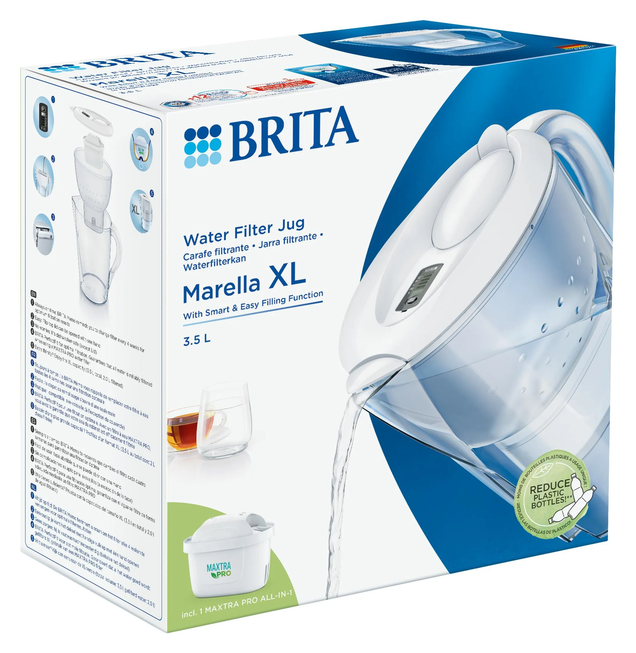 Brita Carafe filtrante Marella XL white image