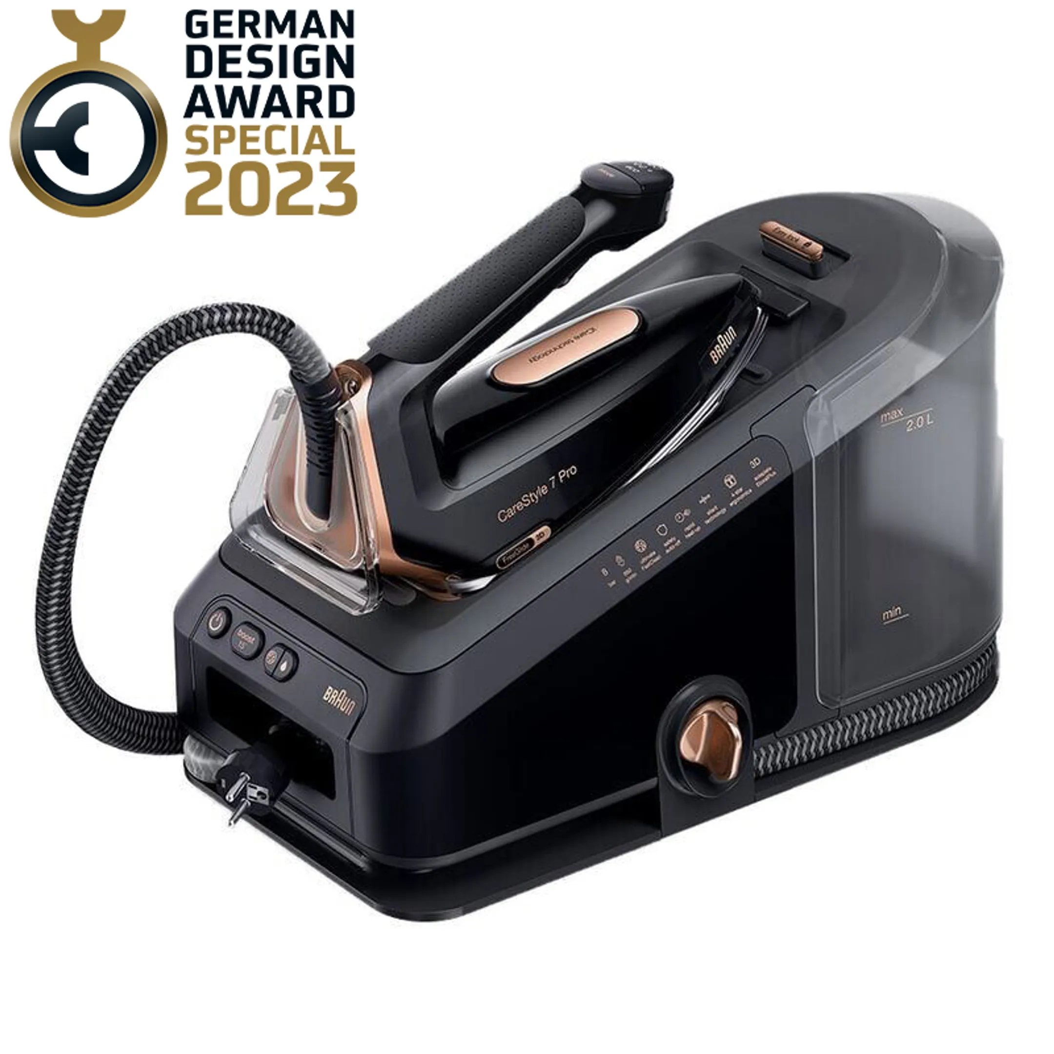 Braun Stoomgenerator CareStyle 7 Pro IS7286BK image