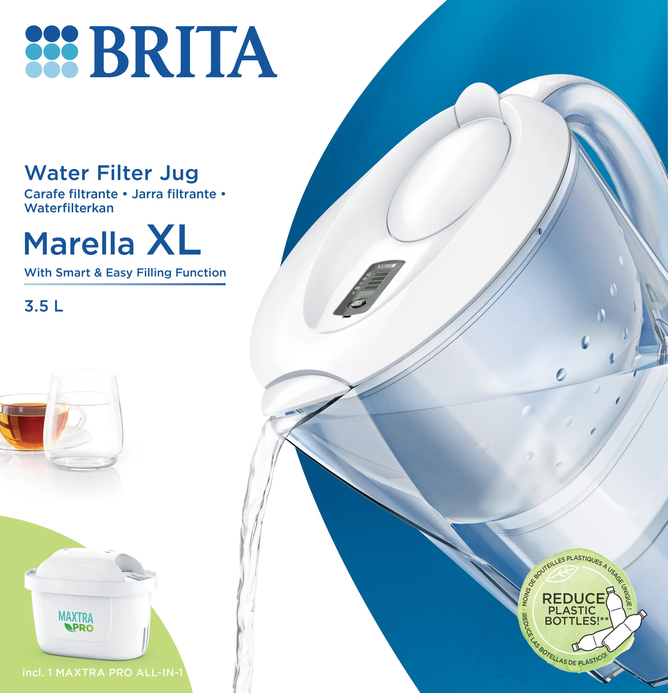 Brita Carafe filtrante Marella XL white image