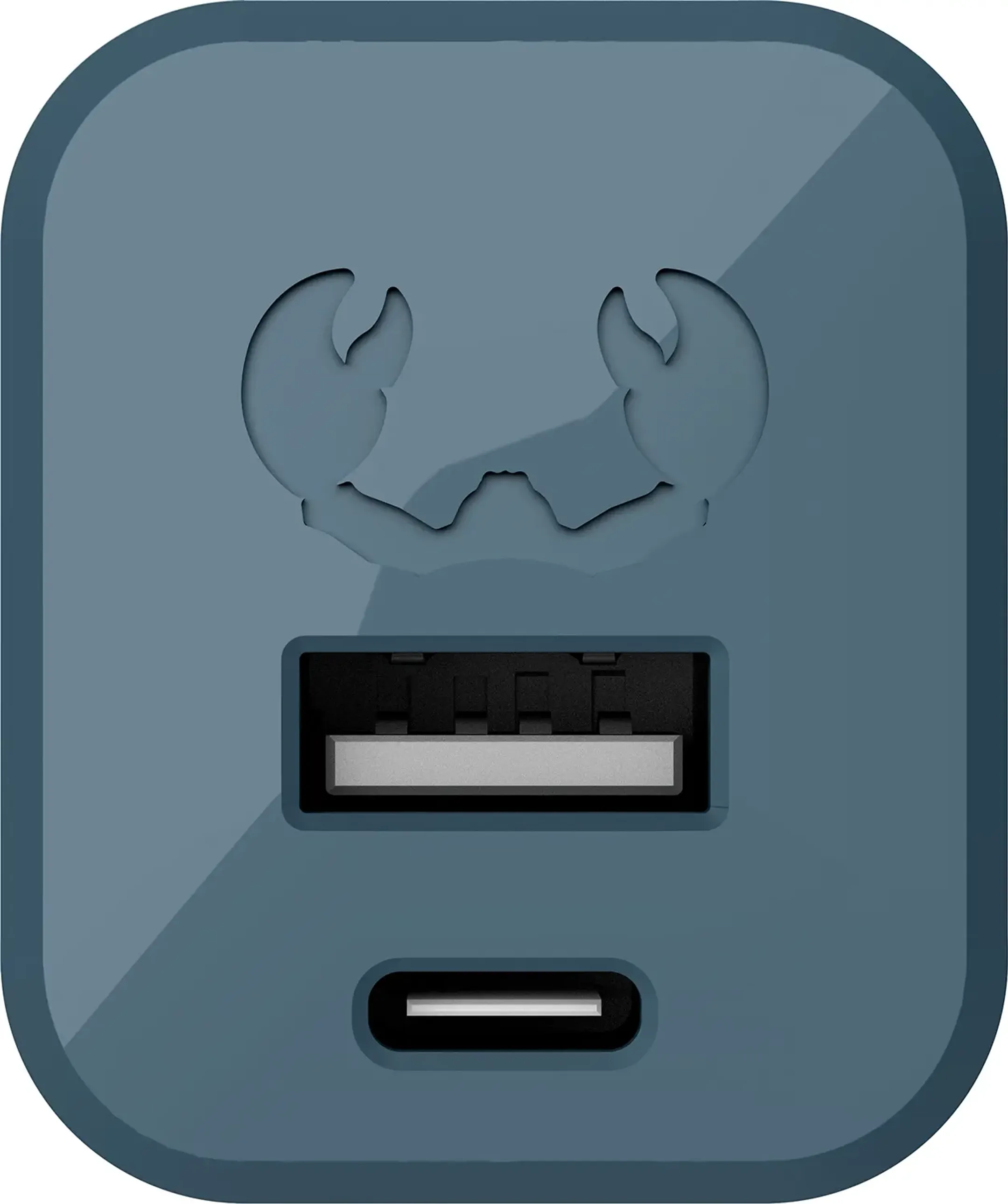 Fresh 'n Rebel 30 W USB A en USB C Mini netstroomlader met Power Delivery - Dive Blue image