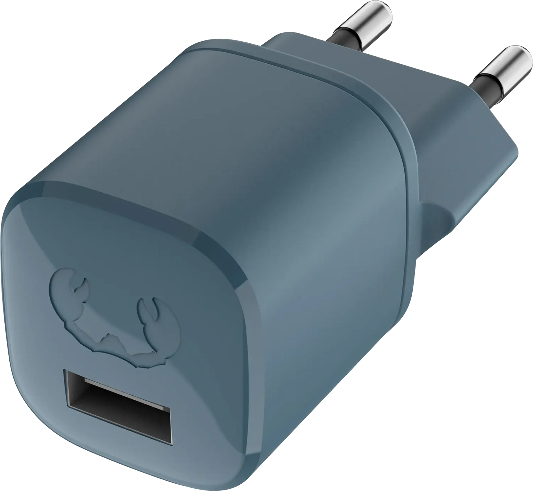 12 W USB A Mini netstroomlader - Dive Blue