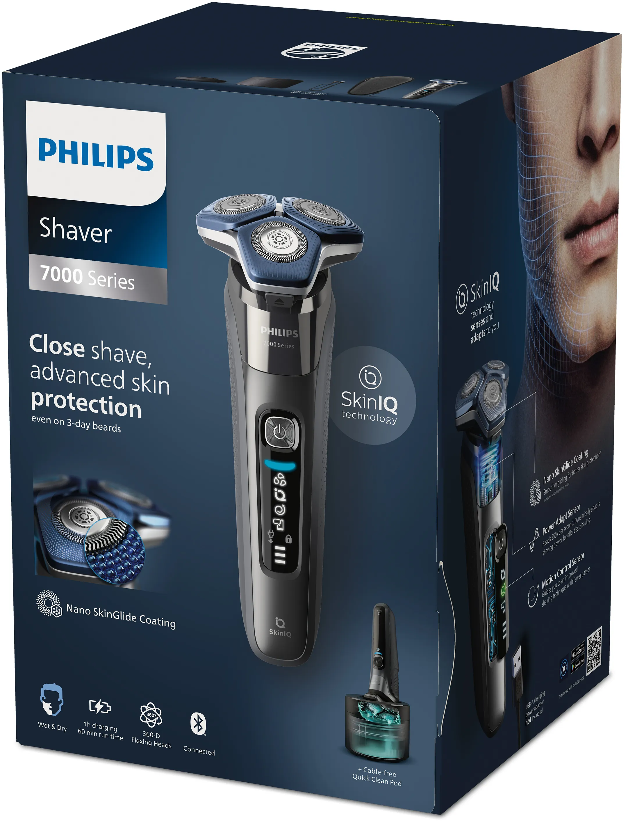 Philips Rasoir Wet & Dry S7887/55 Series 7000 image