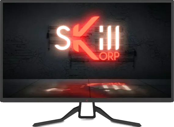 WQHD 165hz gaming monitor G32 001 SKP - Zwart