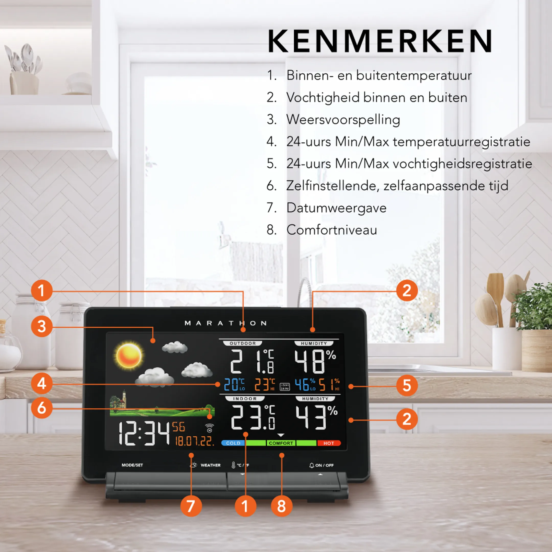 Marathon Weerstation Lisbon image