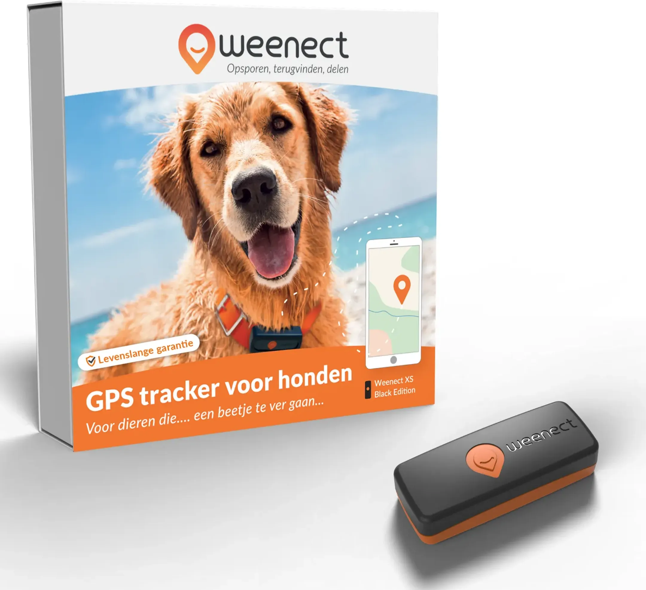 Weenect Collier GPS pour chiens - XS Dogs - Noir image