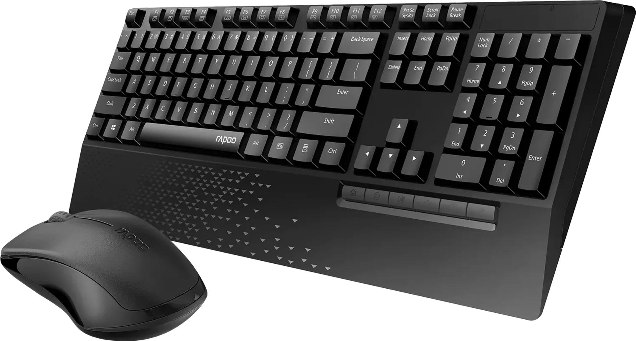 Combo draadloos toetsenbord en muis X1960 - Zwart (AZERTY BE)