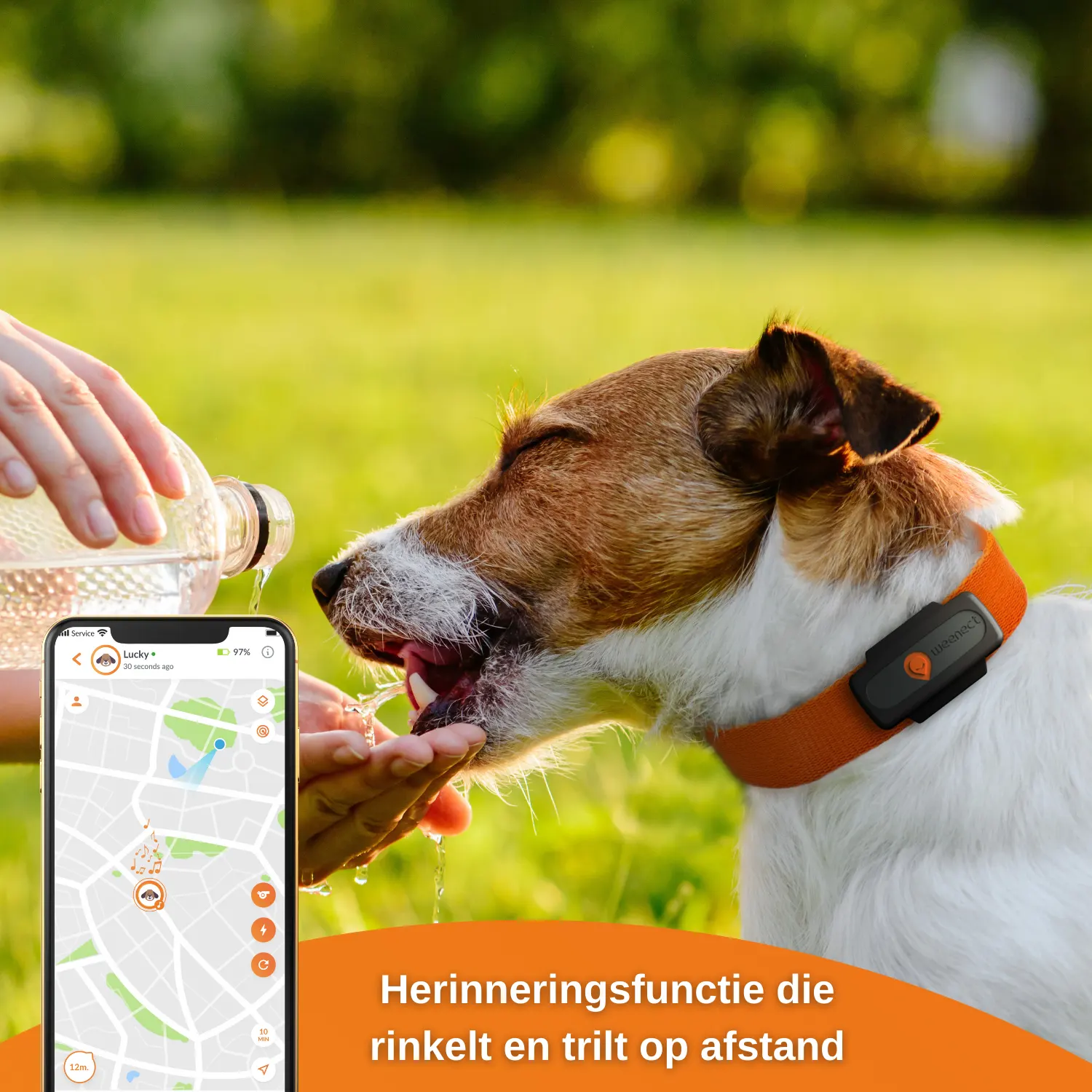 Weenect Dog XS White edition – NIEUWE GPS voor honden | Mini realtime GPS-tracker | Waterdicht | De kleinste op de markt | Werkt met abonnement Weenect Dog XS White edition – NIEUWE GPS voor honden | Mini realtime GPS-tracker | Waterdicht | De kleinste op de markt | Werkt met abonnement