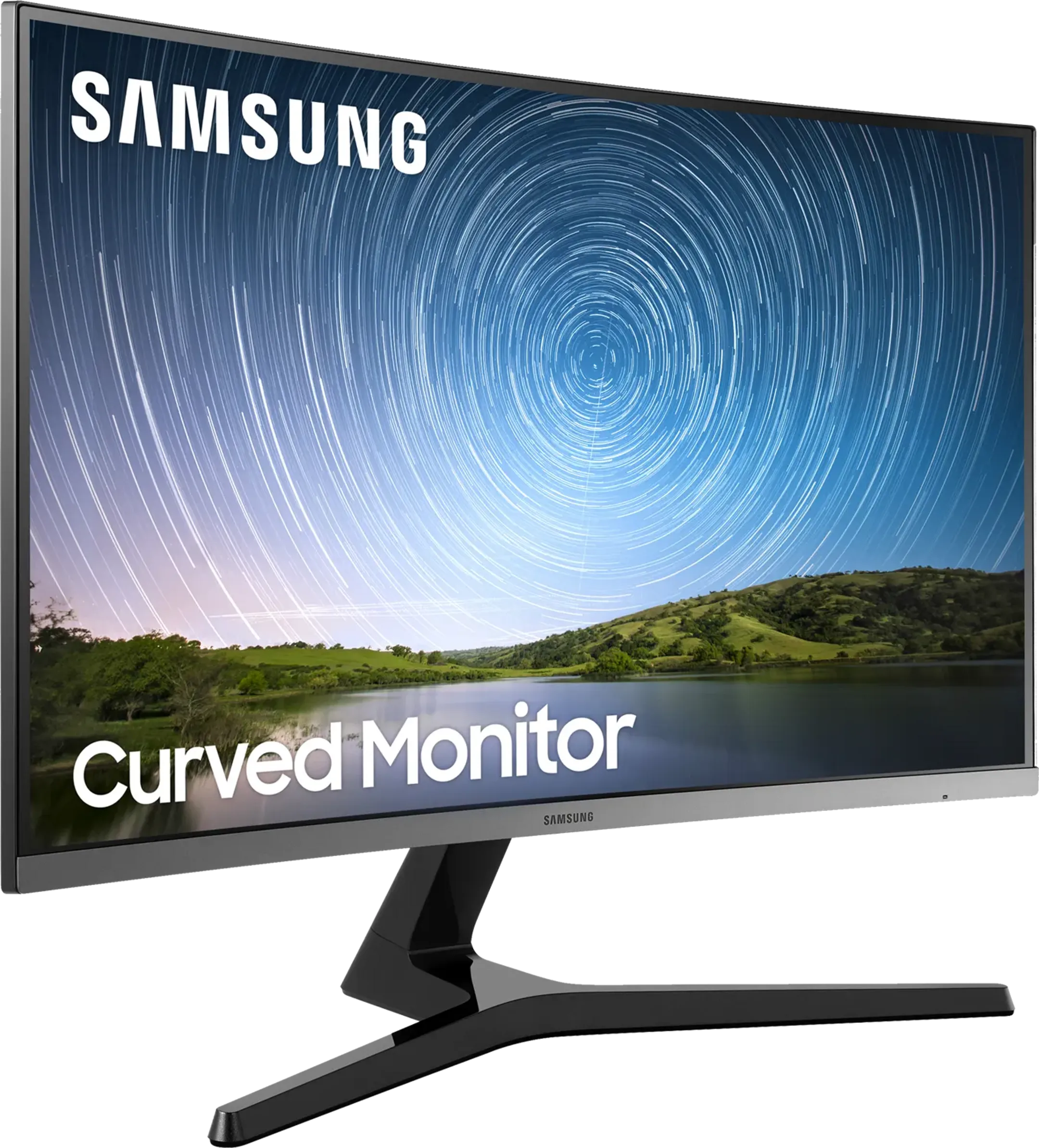 Samsung 32" Curved Monitor - Dark Blue Gray image