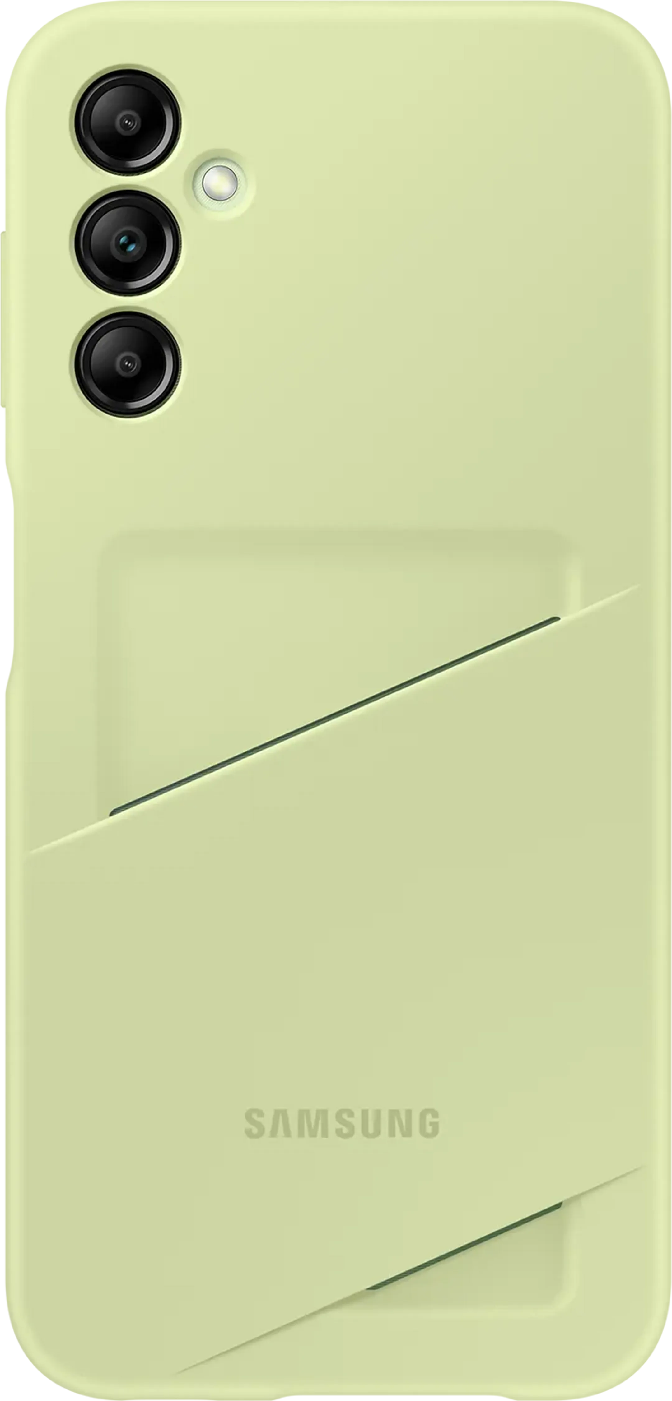 Coque avec porte-cartes pour Galaxy A14 (5G) - Vert