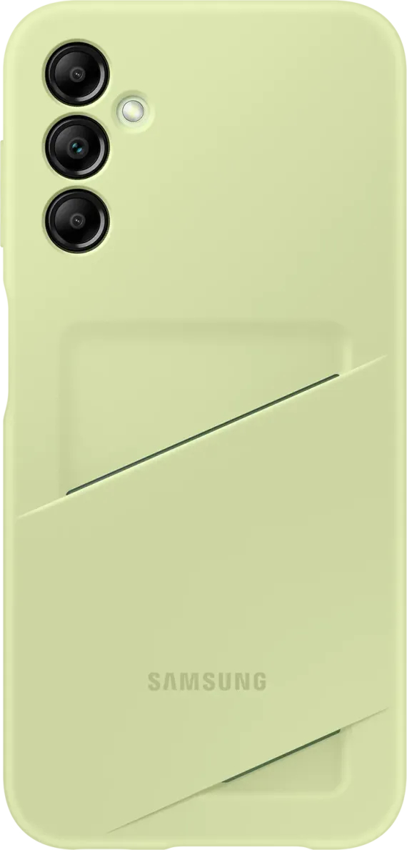 Coque avec porte-cartes pour Galaxy A14 (5G) - Vert