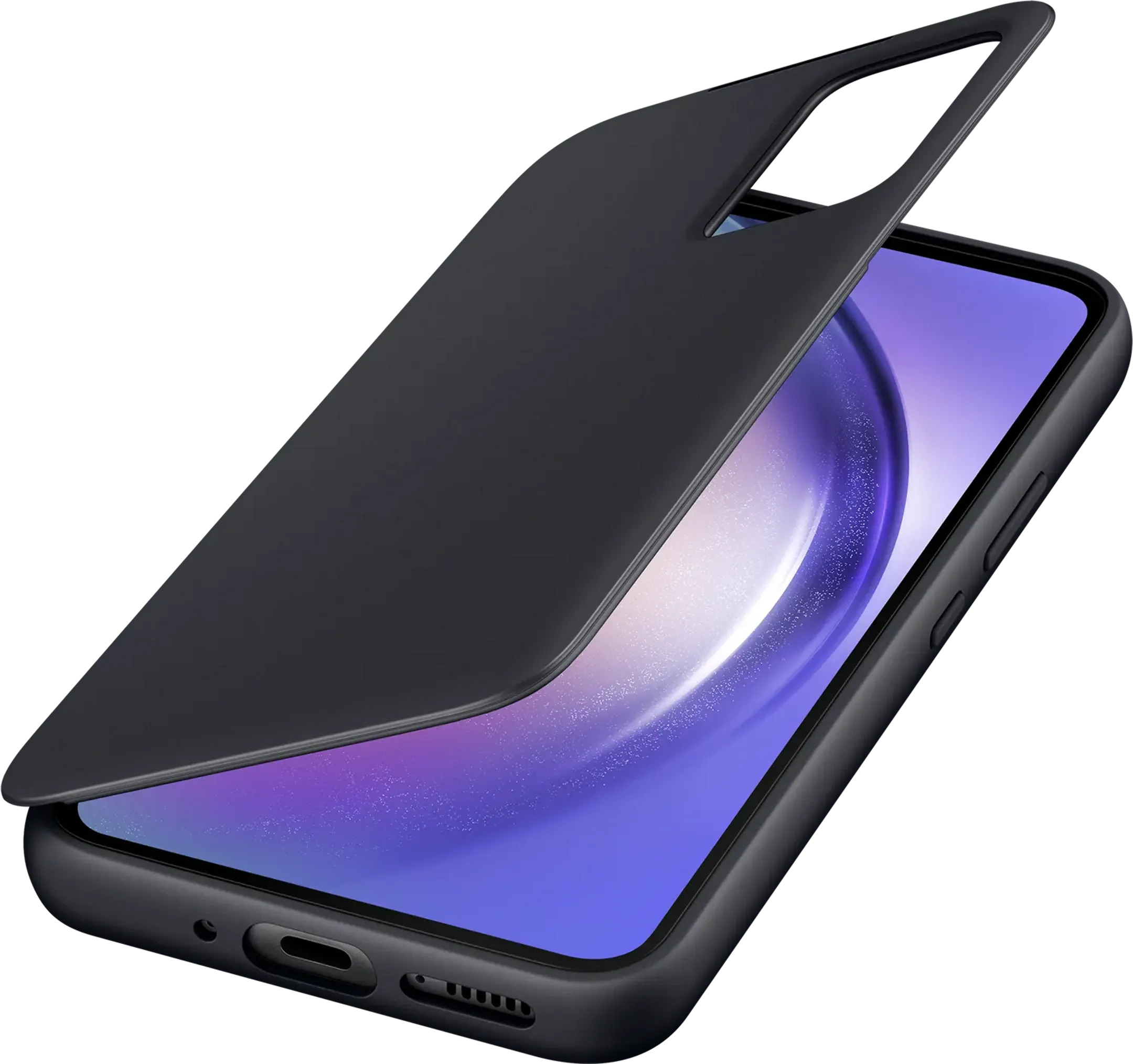 Smart View Wallet Case pour Galaxy A54 - Noir
