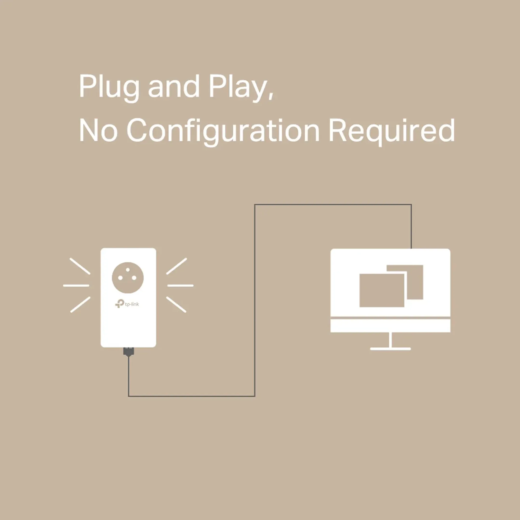 TP Link TL-PA7017P KIT(FR) Adaptateur CPL image