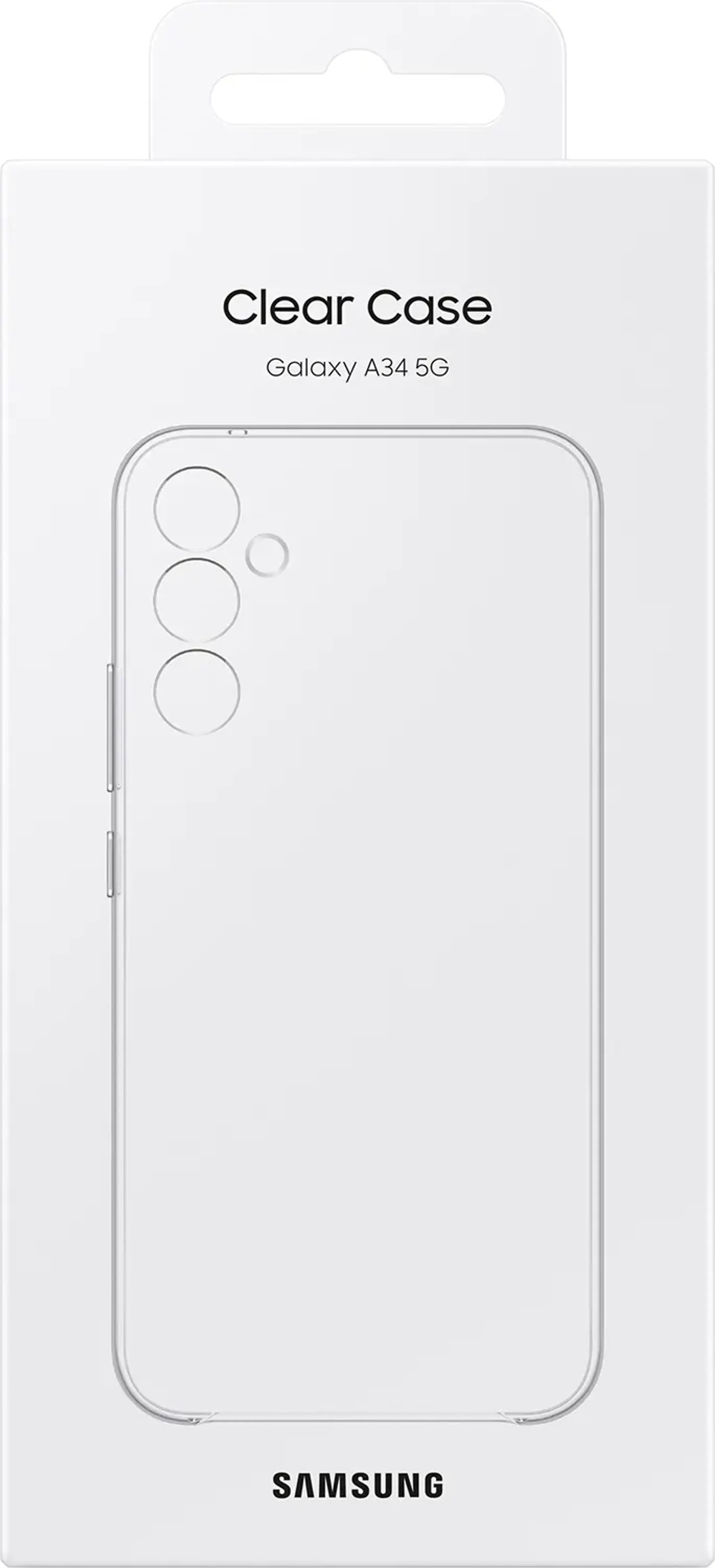 Samsung Clear Case backcover voor Galaxy A34 image