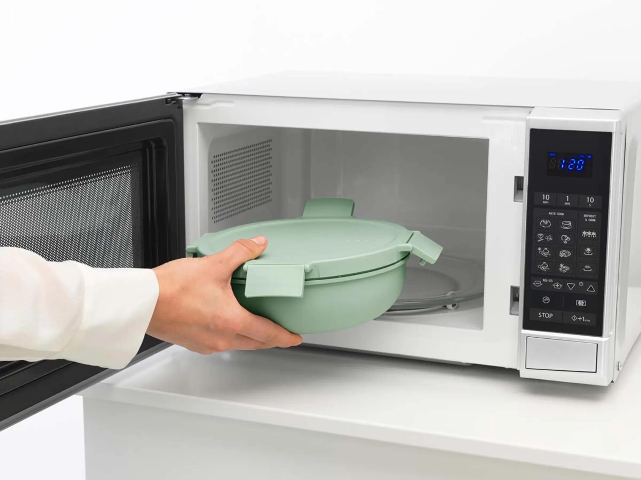 Brabantia Make & Take bol à salade 1,3 litre - Jade Green image