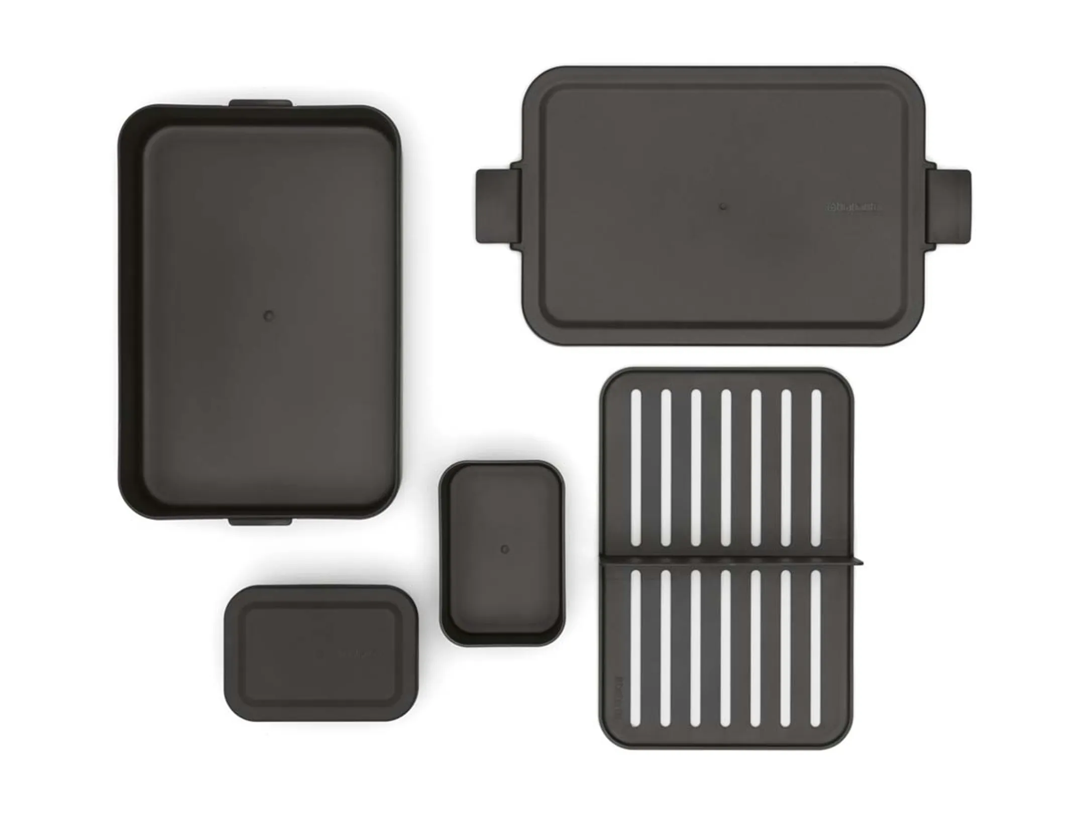 Brabantia Make & Take Bento lunchbox large - Dark Grey image
