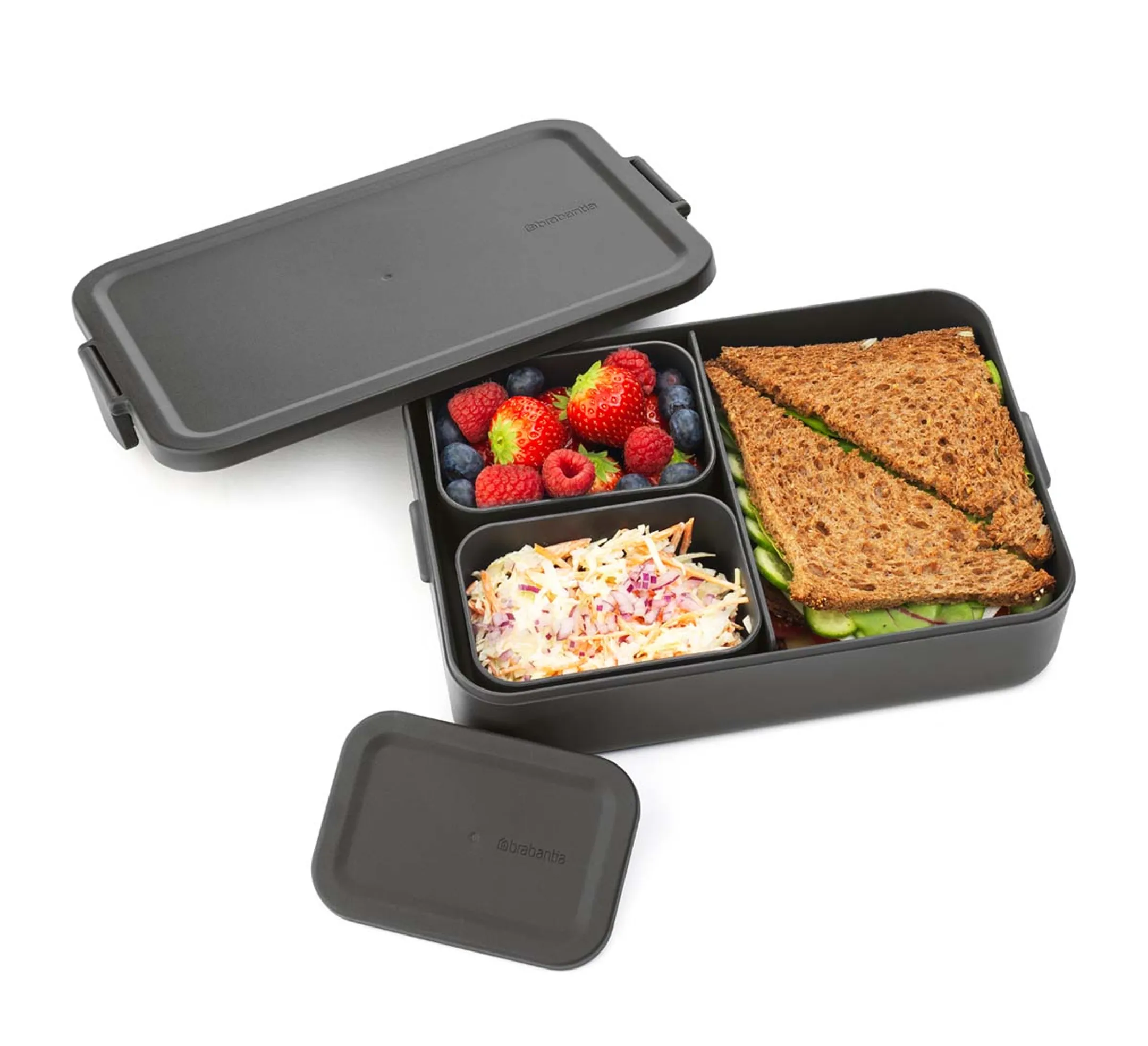 Brabantia Make & Take Bento lunchbox large - Dark Grey image