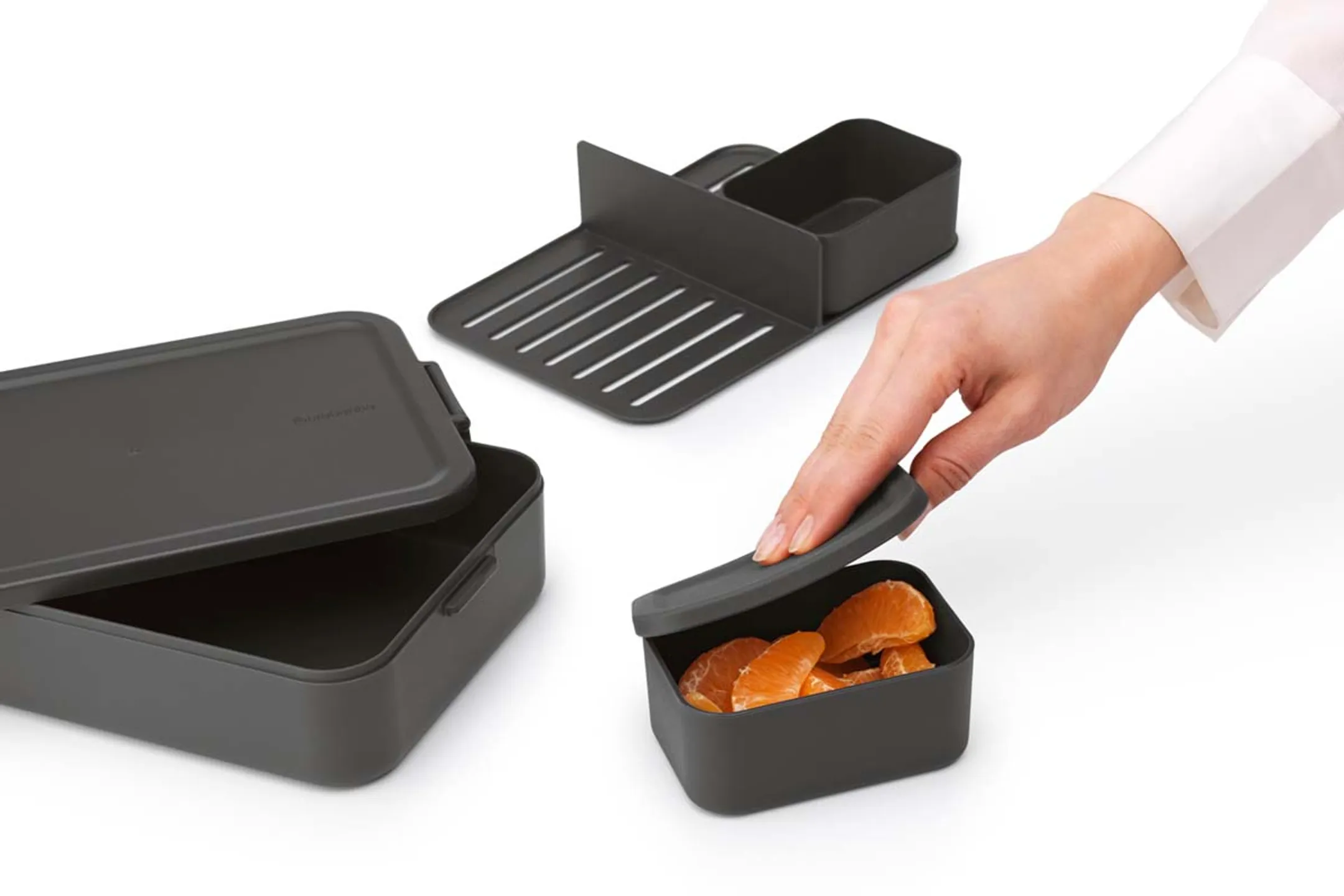 Brabantia Make & Take Bento lunchbox large - Dark Grey image