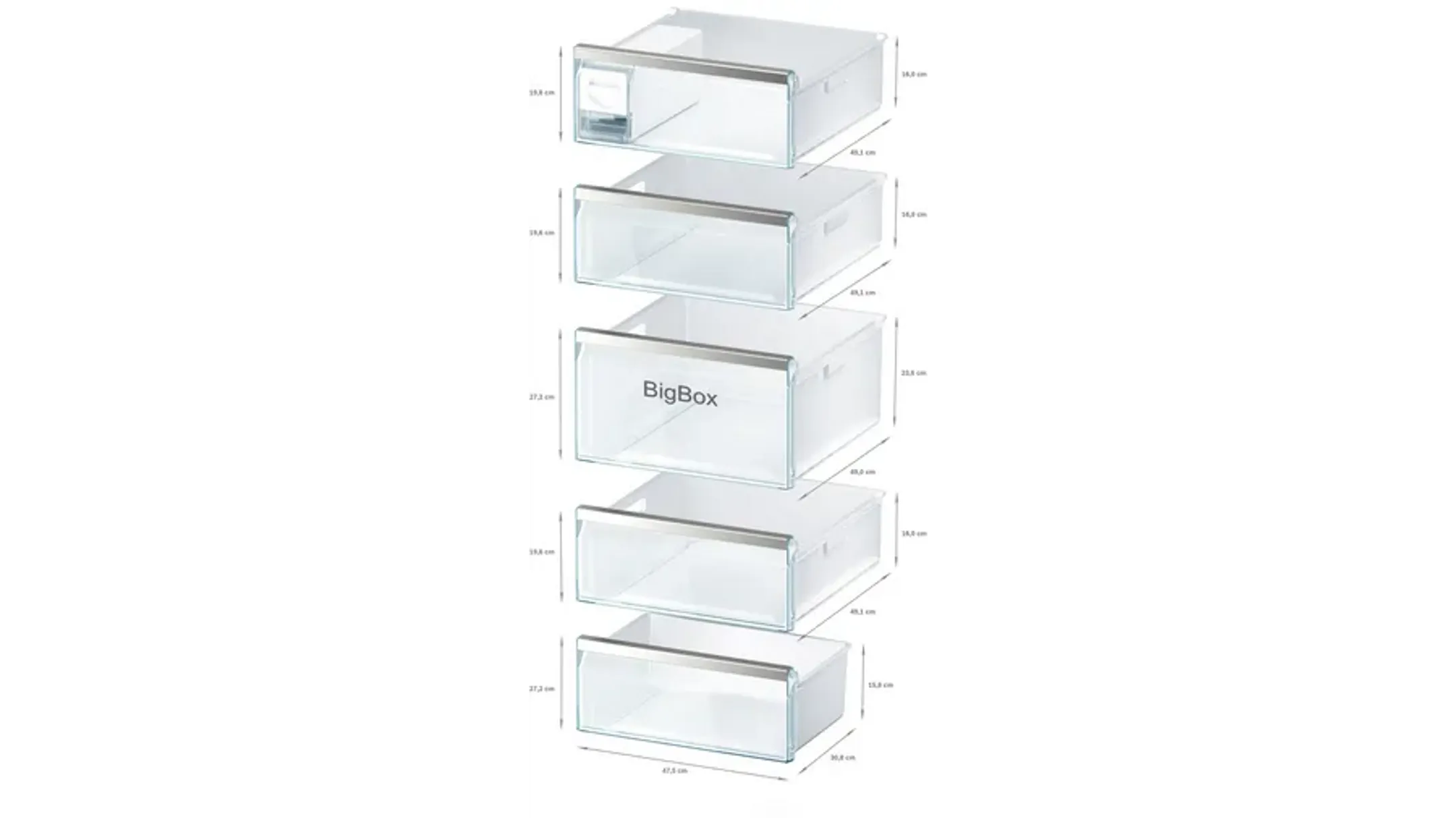 Bosch Diepvries GSN54AWCV Serie 6 No-frost  176 cm image