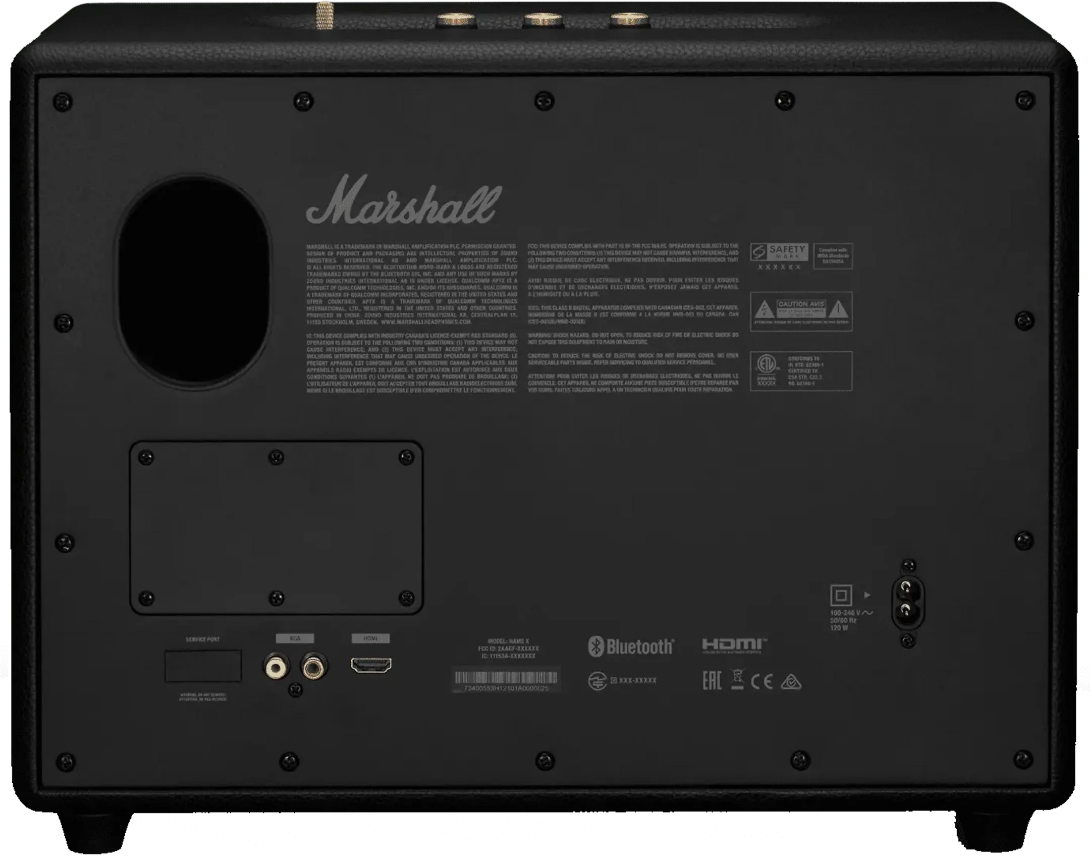 Marshall Enceinte Bluetooth Woburn III - Noir image