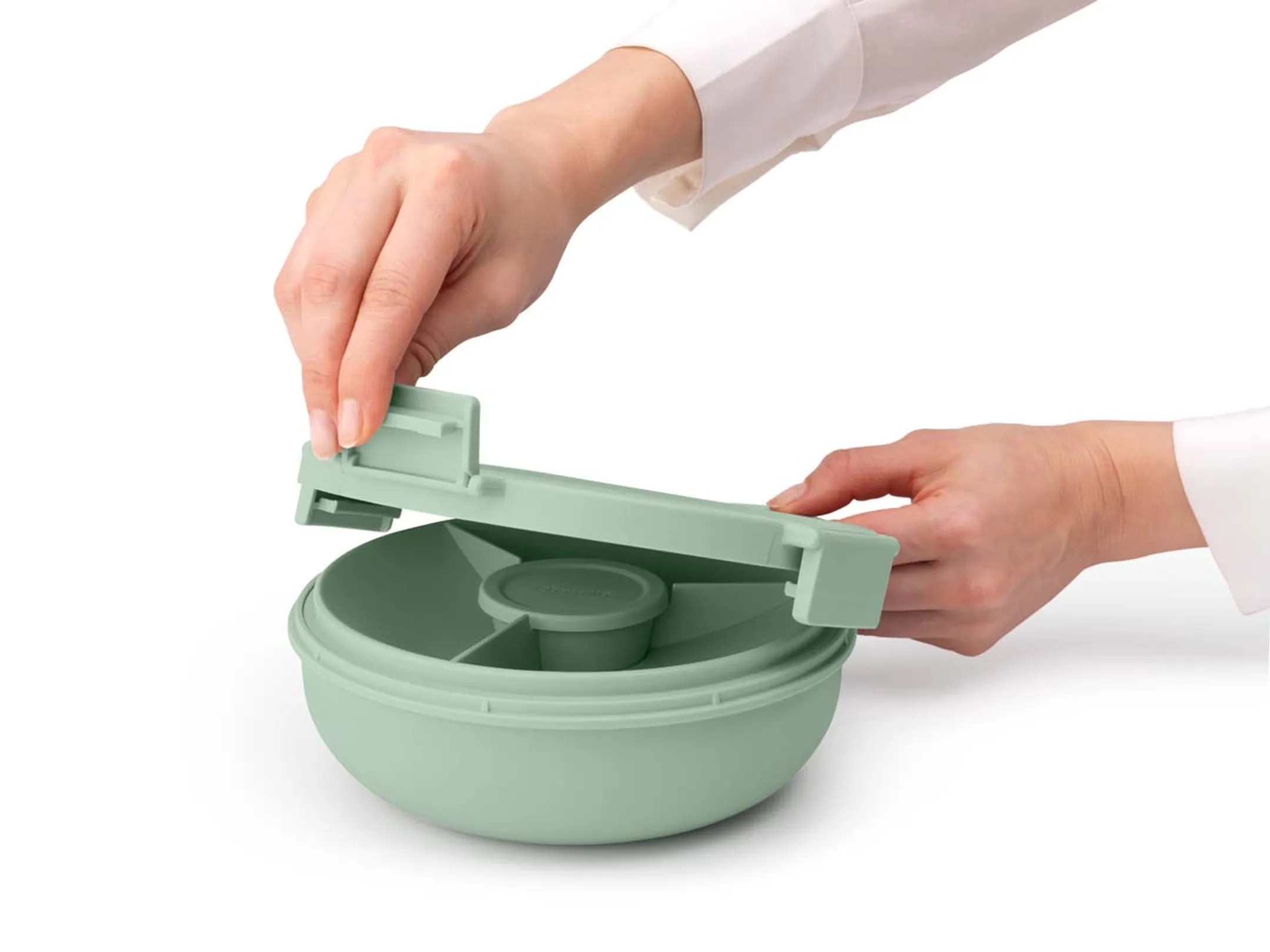Brabantia Make & Take bol à salade 1,3 litre - Jade Green image