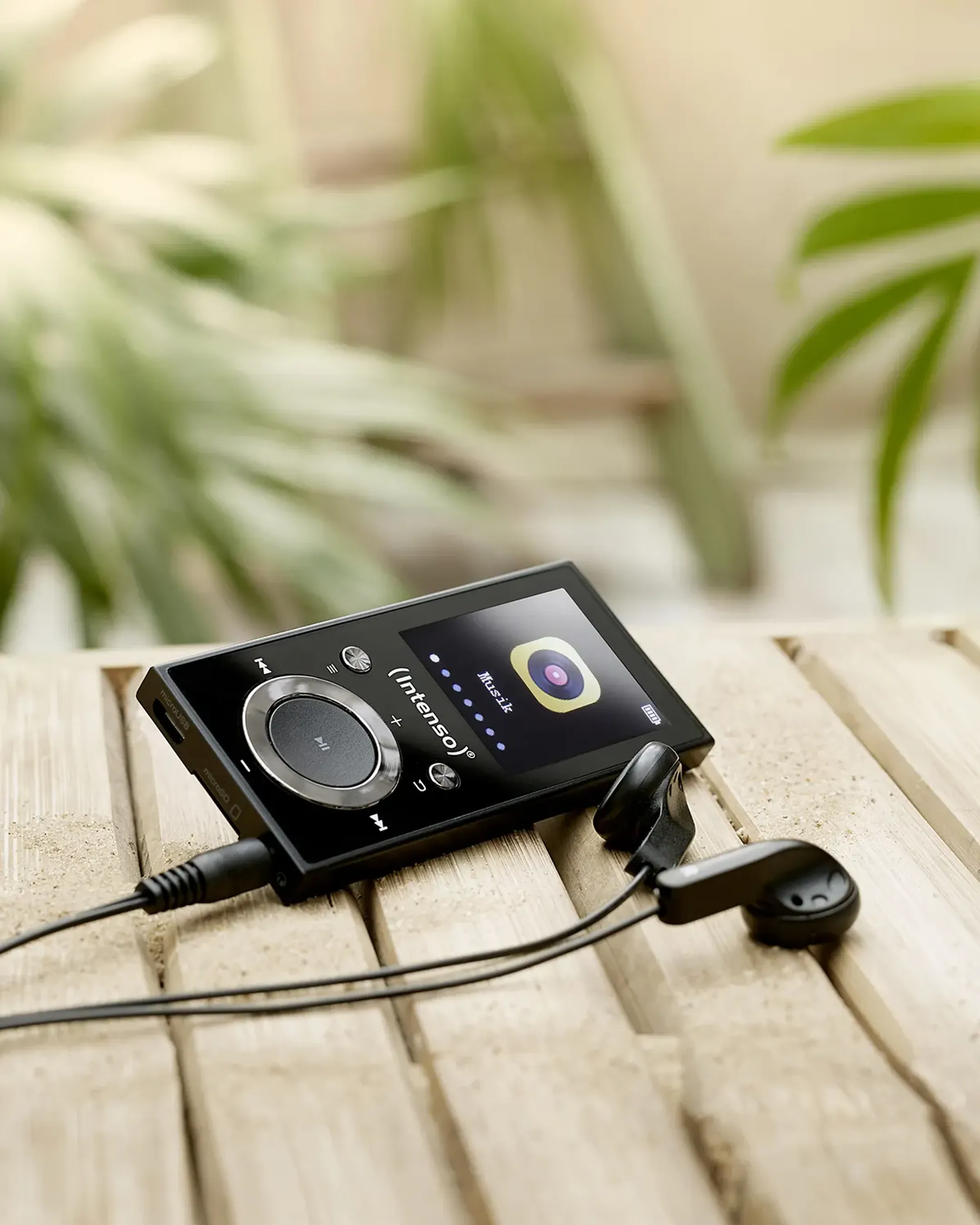 Intenso Draagbare MP3-speler Video Scooter BT - 16 GB - Zwart image