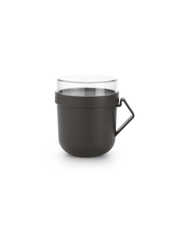 Make & Take soepbeker 0,6 liter - Dark Grey