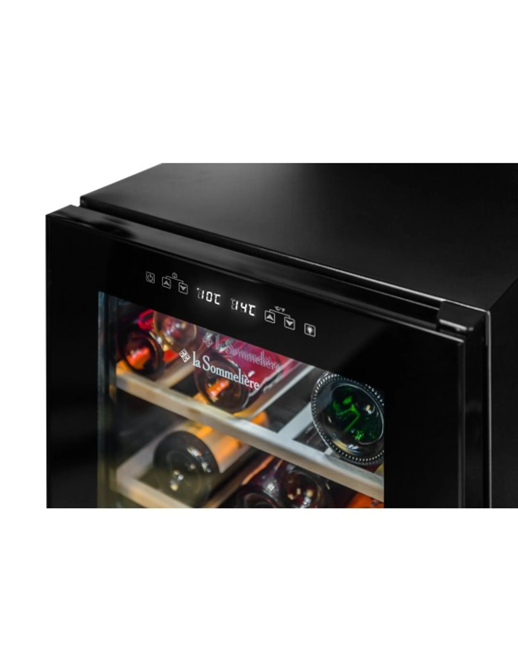 La Sommelière Wijnklimaatkast LS512ZBLACK dual zone image