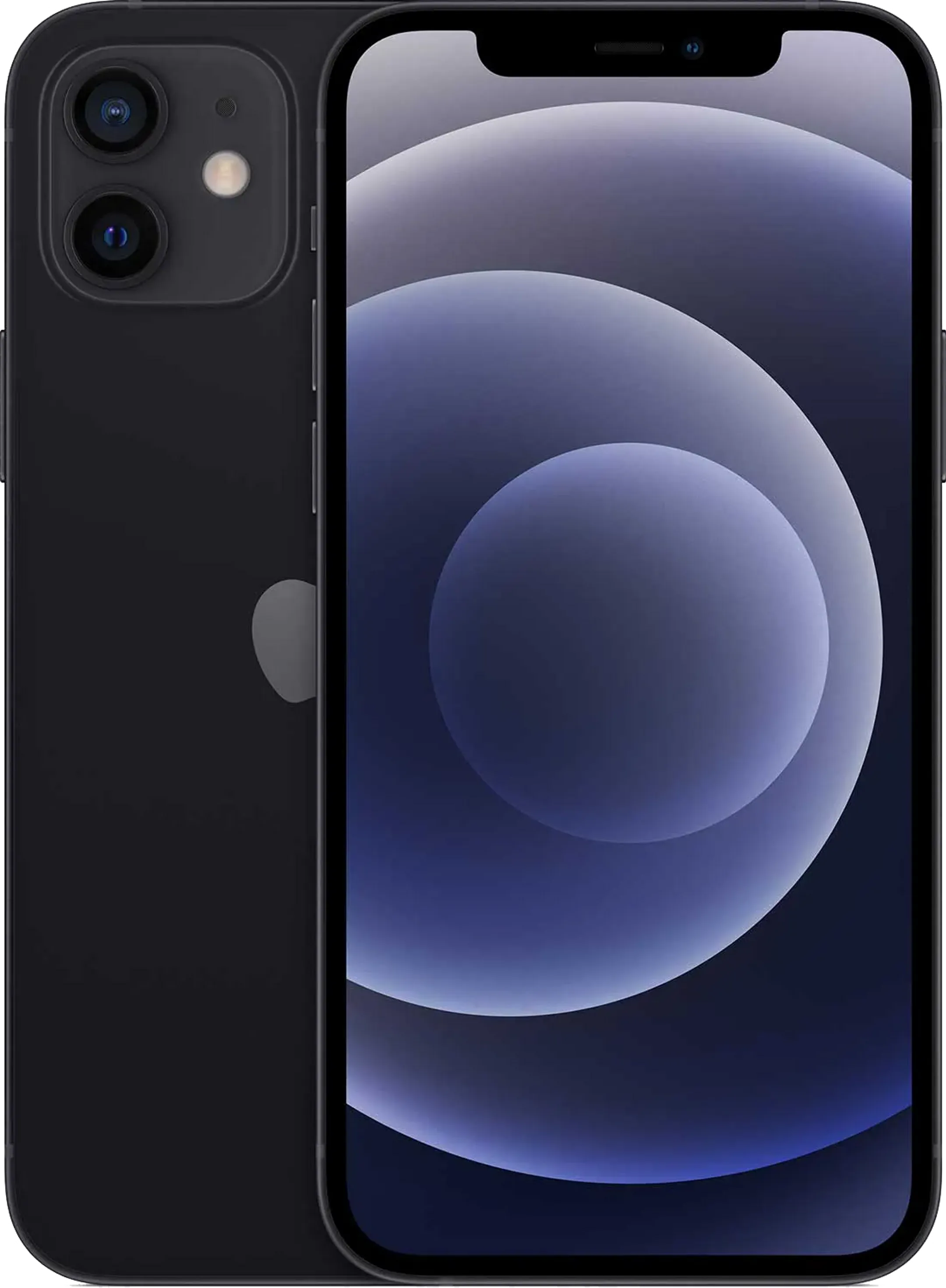 iPhone 12 128 GB Zwart - Refurbished grade A+