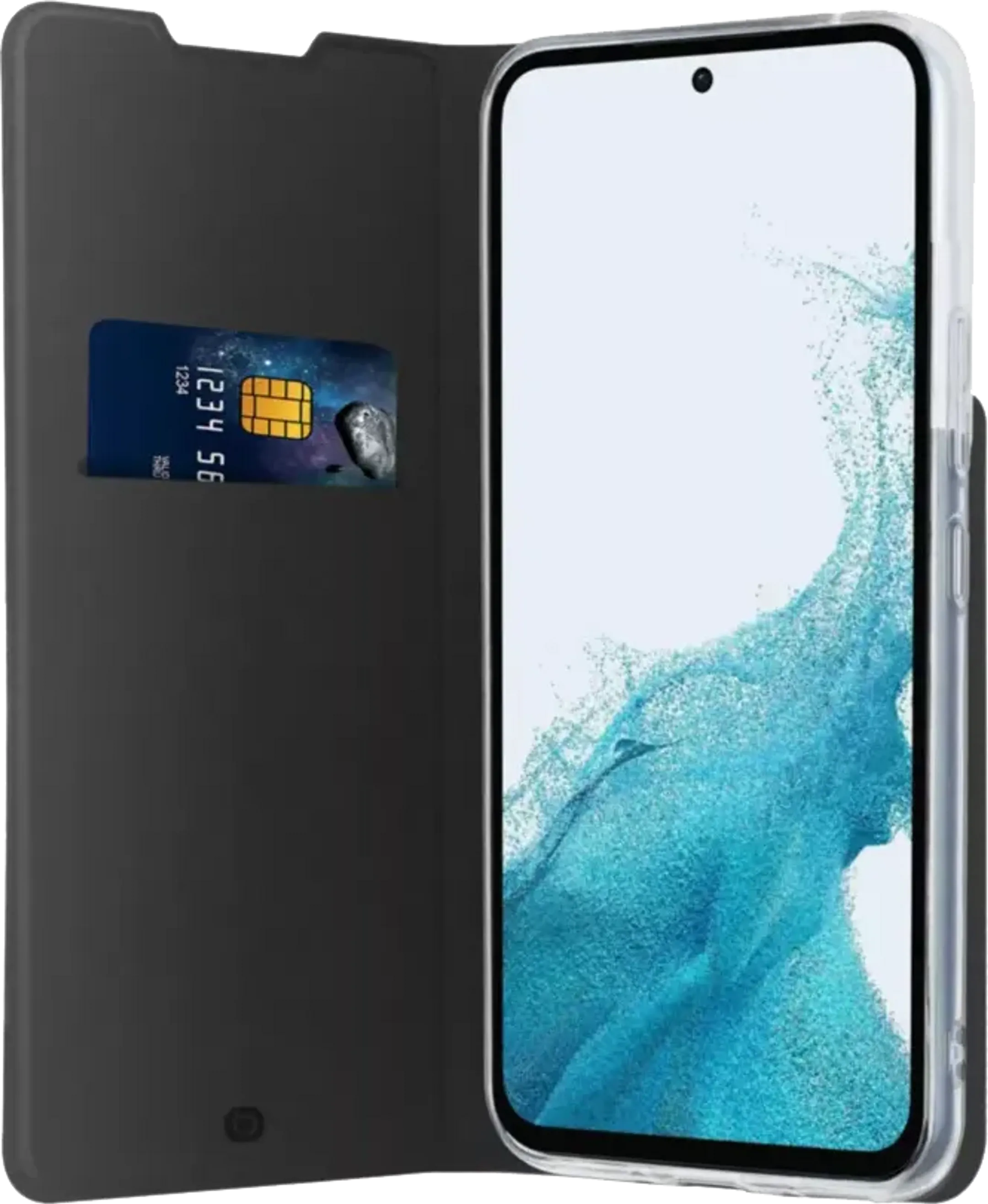 Étui livre pour Galaxy A54 - Noir