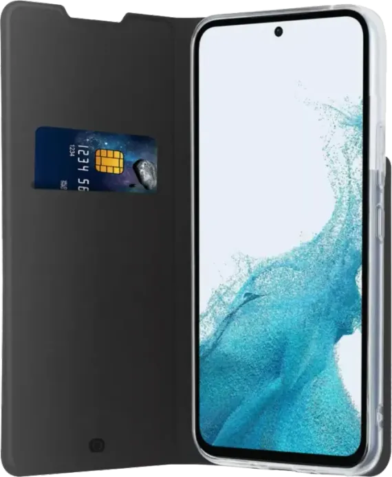 Étui livre pour Galaxy A54 - Noir