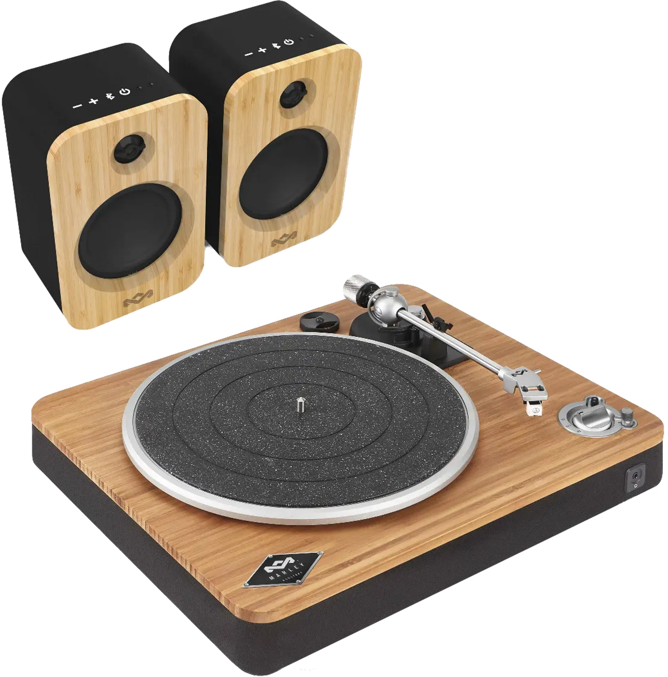 Get Together Duo + Stir it Up platenspeler - Hout