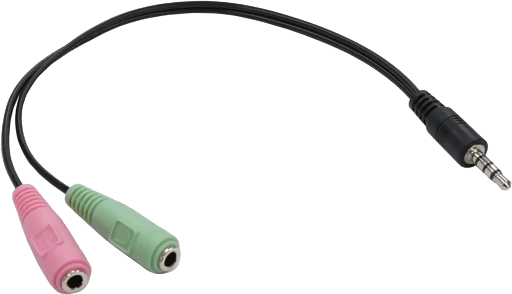 Splitter mini jack (3,5 mm) naar stereo (Male - Female)