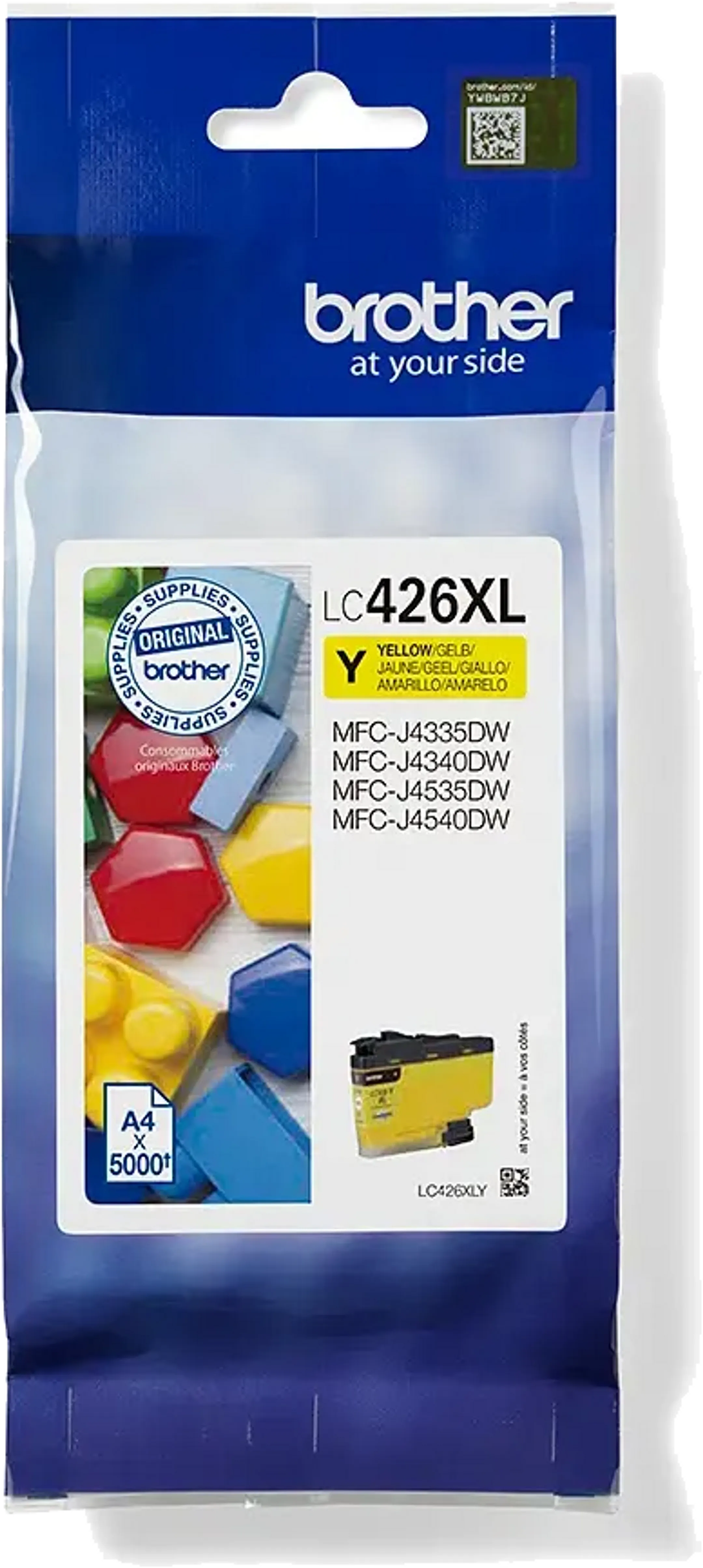 Brother Cartouche d'encre LC426XL - Jaune image