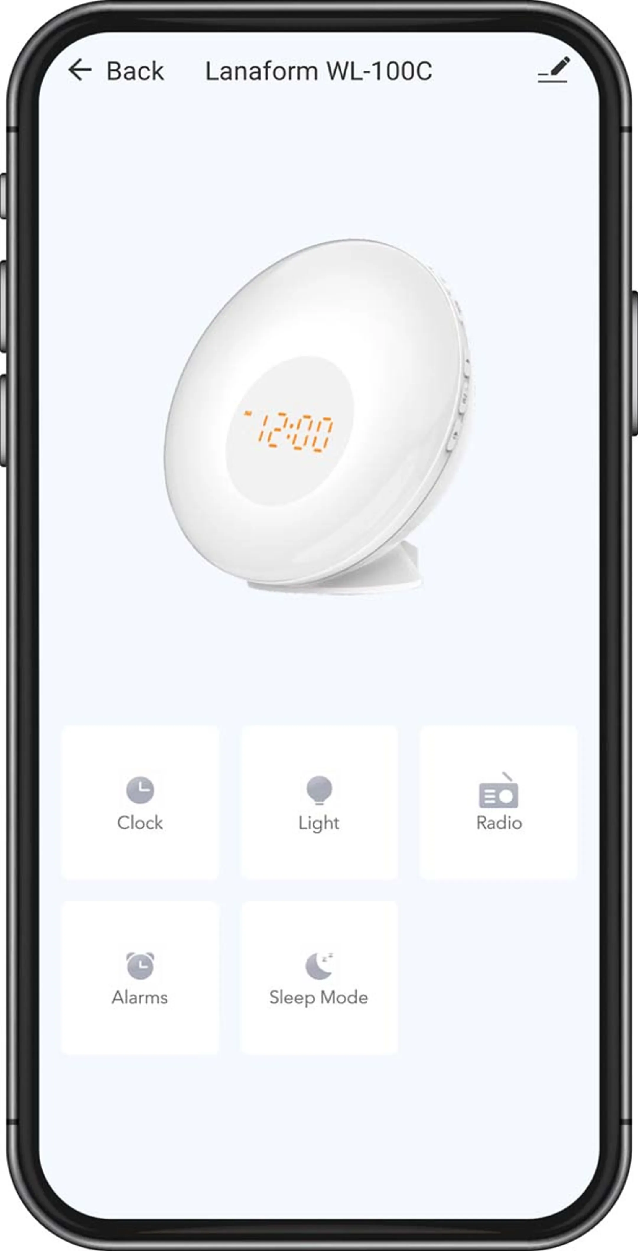 Lanaform Réveil wake up light - LA190203 image