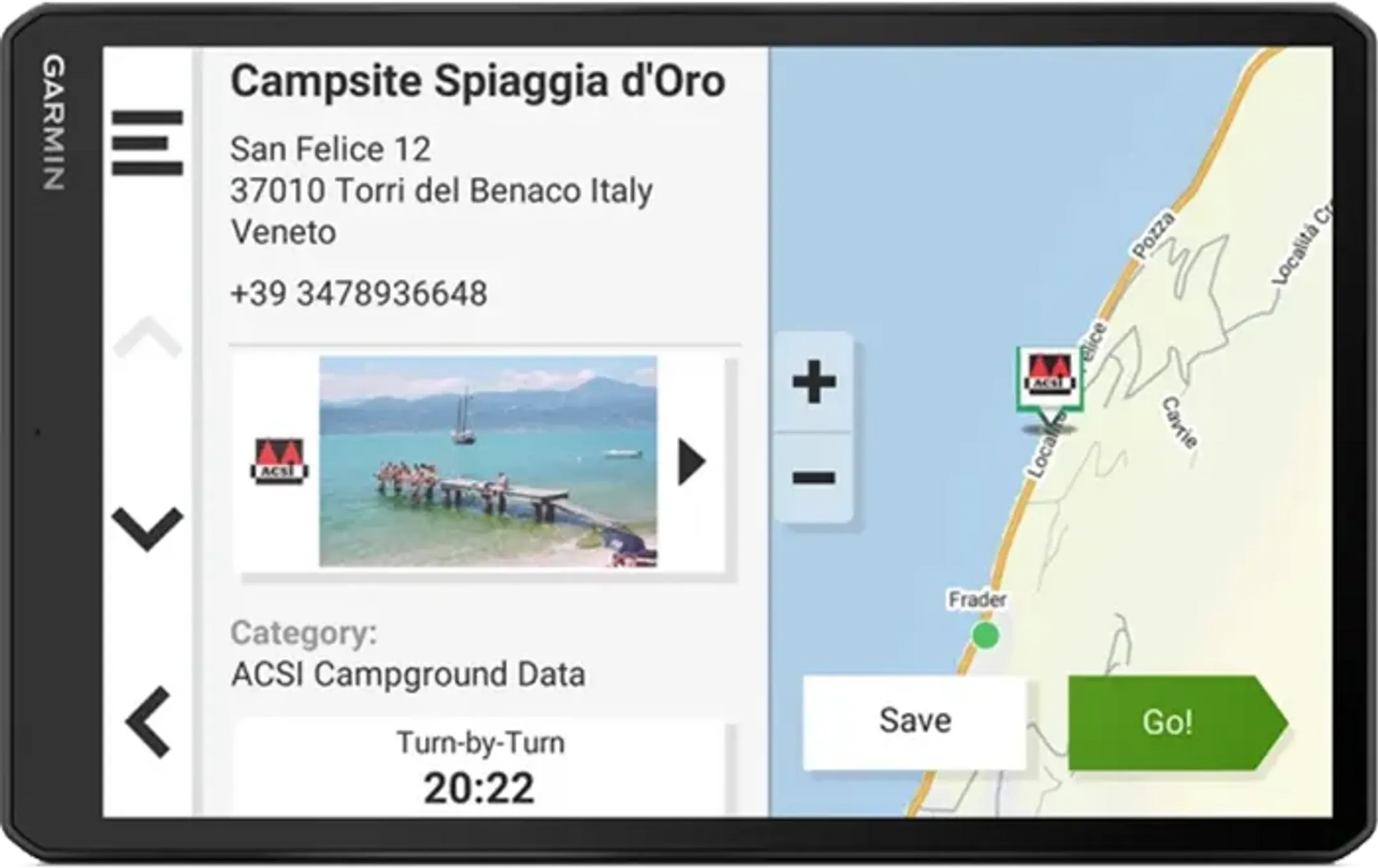 Garmin GPS Camper 895 - Europe et Sud Afrique image