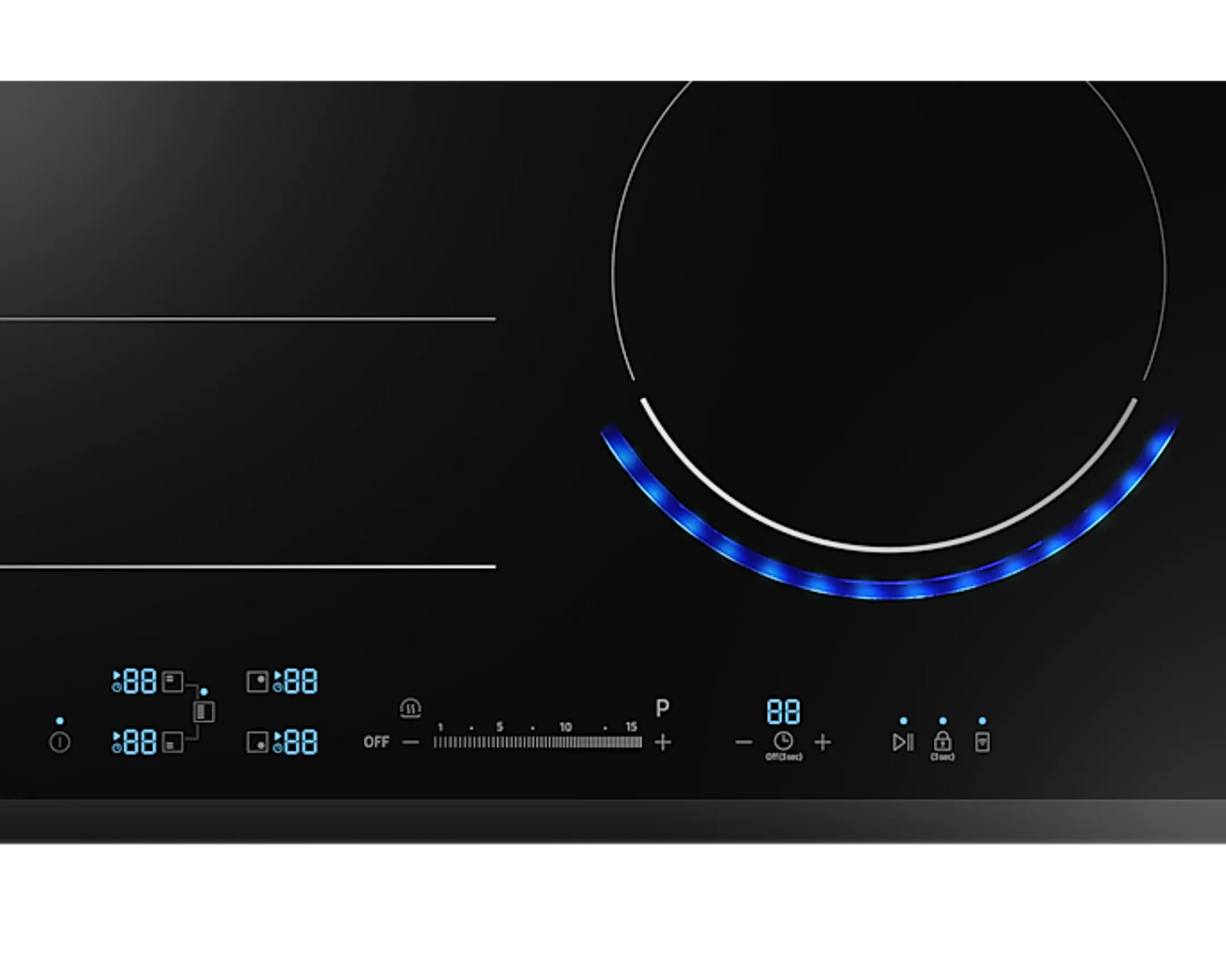 Samsung Inductiekookplaat NZ64N9777GK Flex Zone image