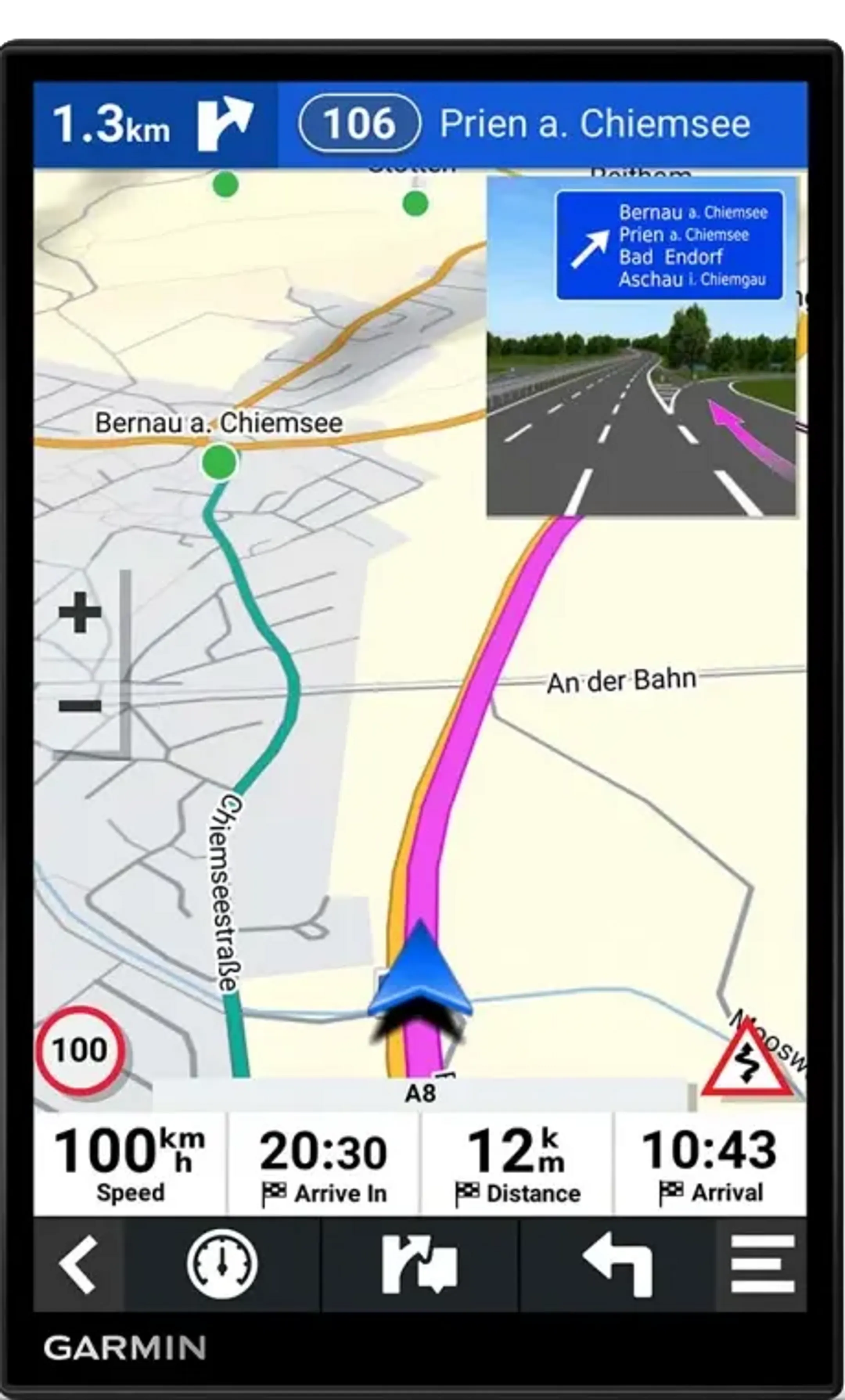 Garmin GPS DriveSmart™ 86 MT-S - Europe image