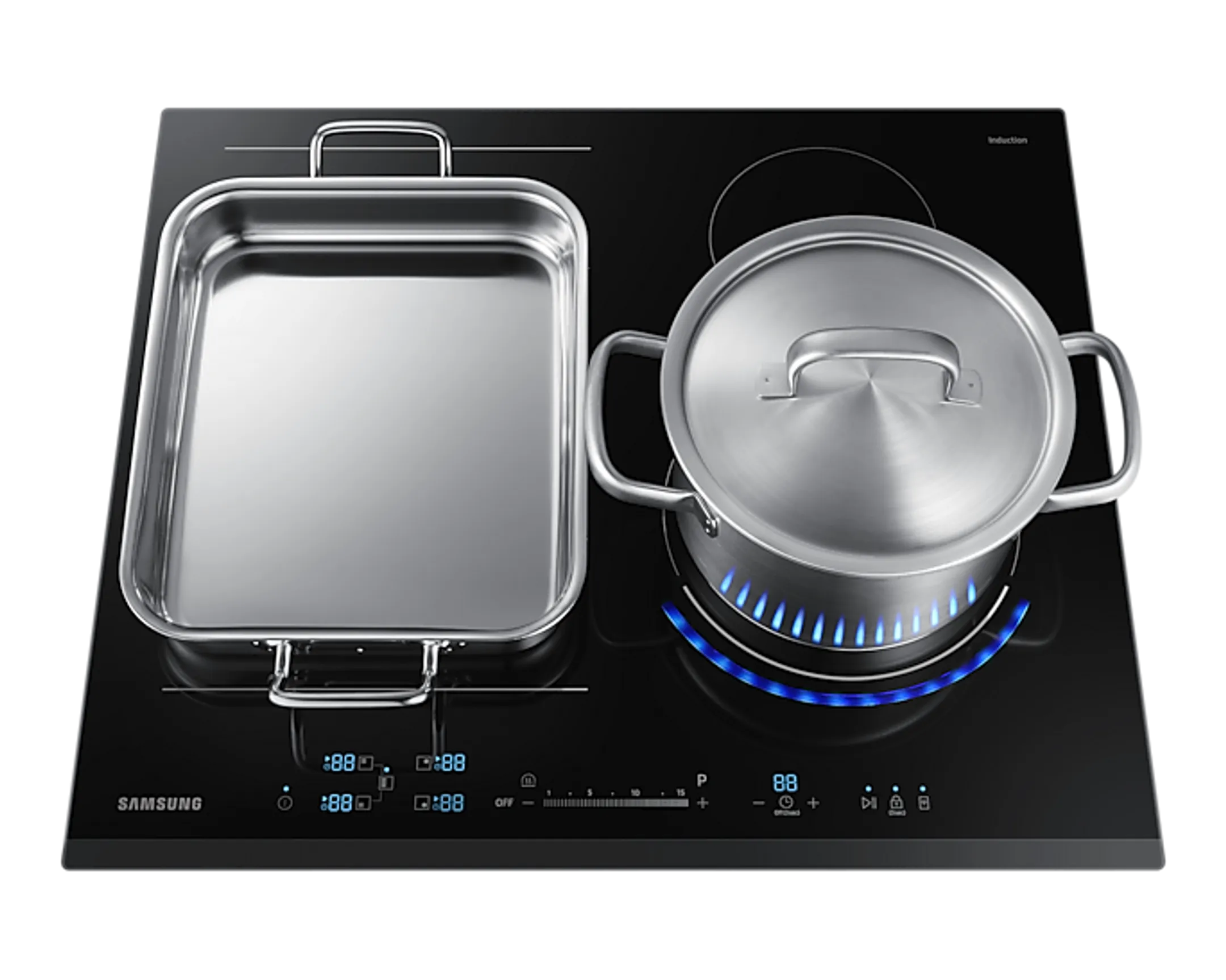 Samsung Inductiekookplaat NZ64N9777GK Flex Zone image